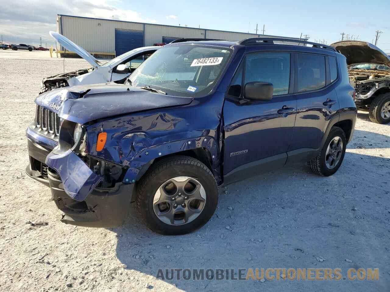 ZACCJBAB8HPF37842 JEEP RENEGADE 2017