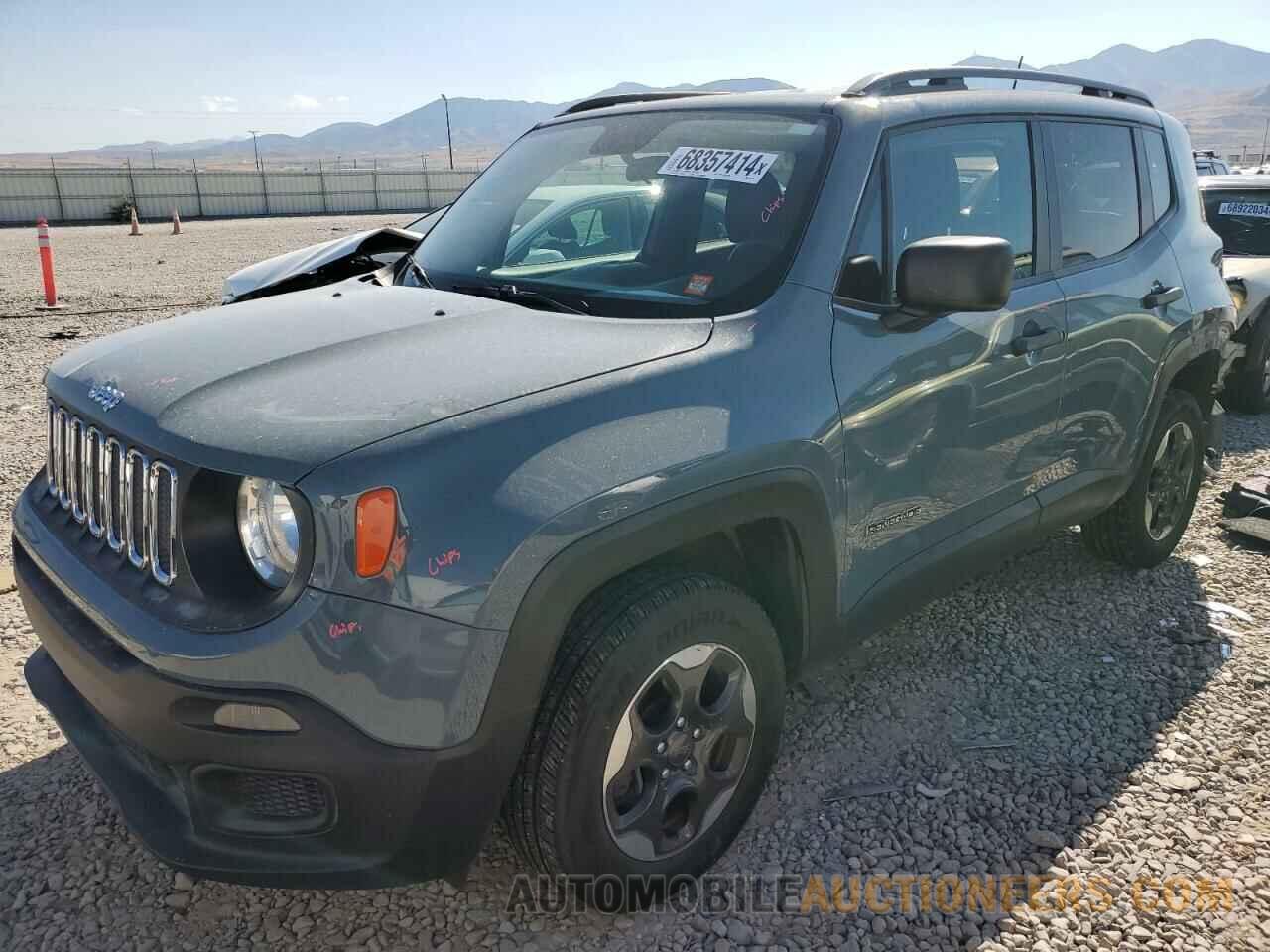 ZACCJBAB8HPG01524 JEEP RENEGADE 2017