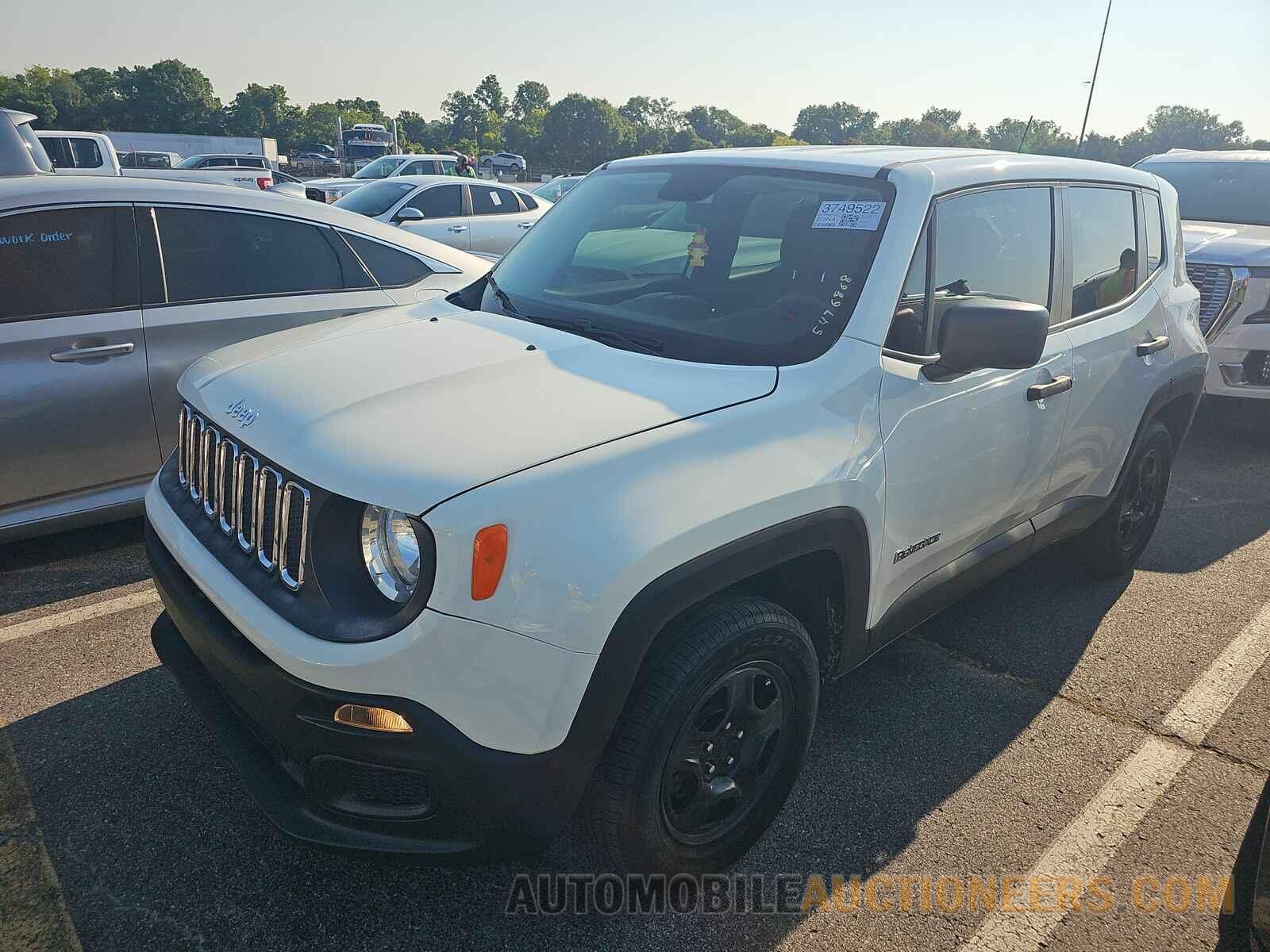 ZACCJBAB8HPG23720 Jeep Renegade 2017