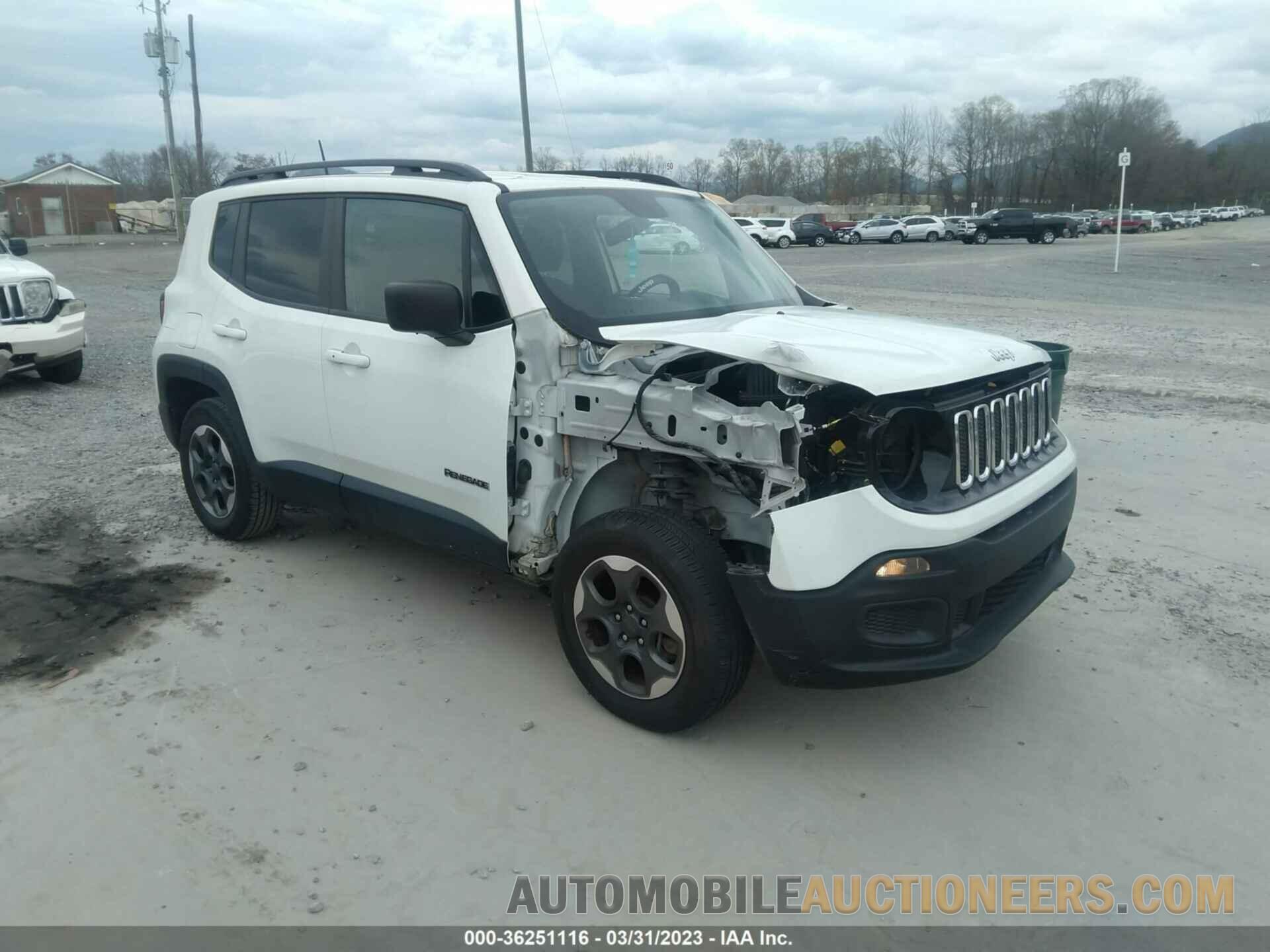 ZACCJBAB8JPH11494 JEEP RENEGADE 2018