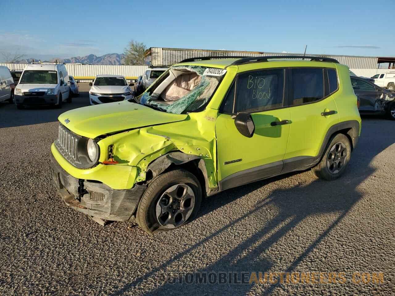 ZACCJBAB8JPH14461 JEEP RENEGADE 2018