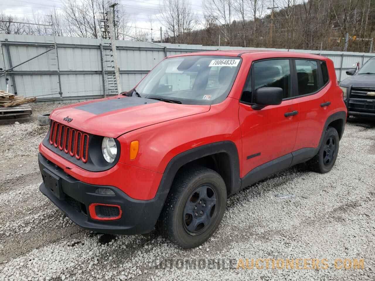 ZACCJBAB8JPH79200 JEEP RENEGADE 2018