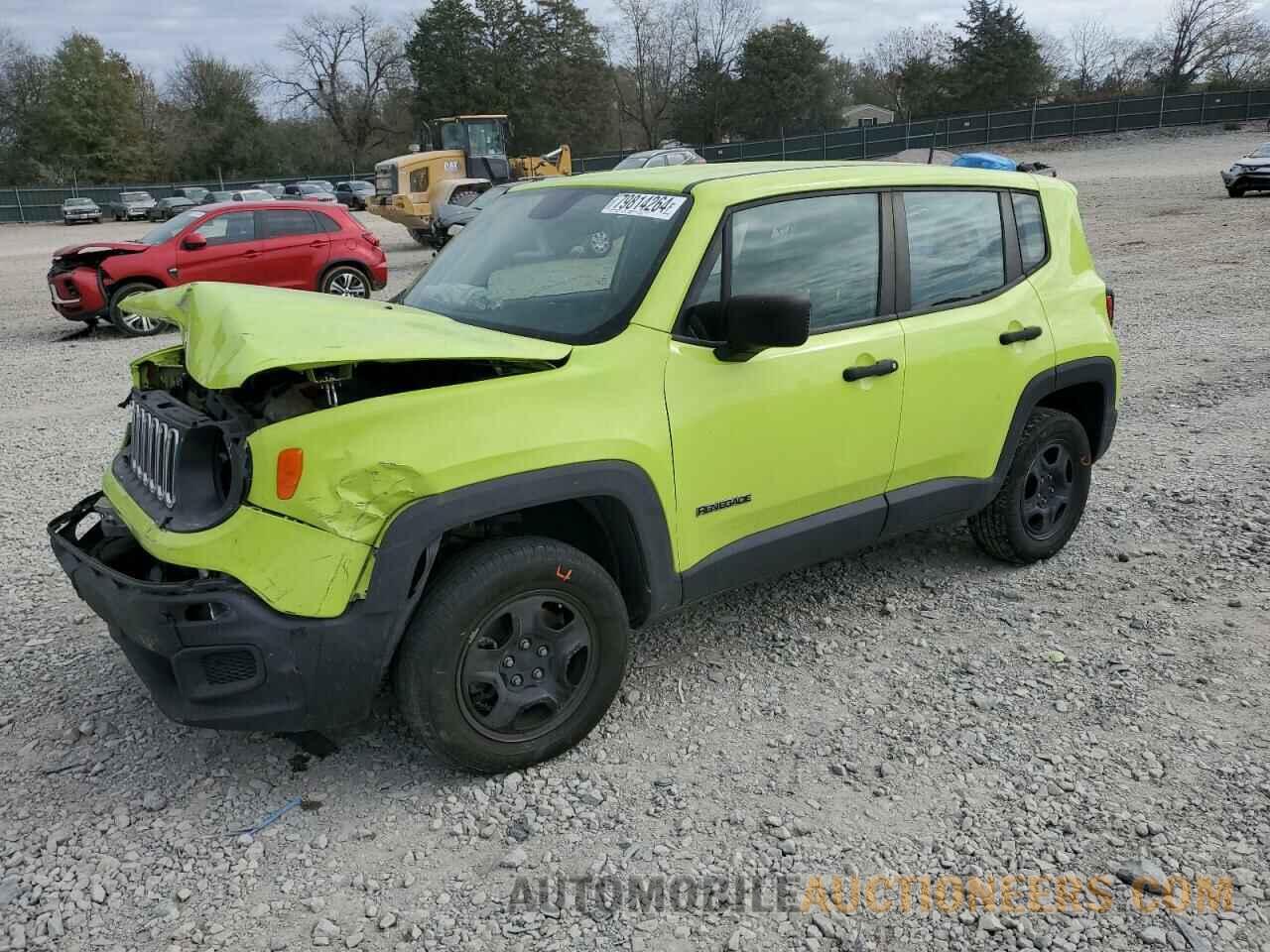 ZACCJBAB8JPJ60836 JEEP RENEGADE 2018