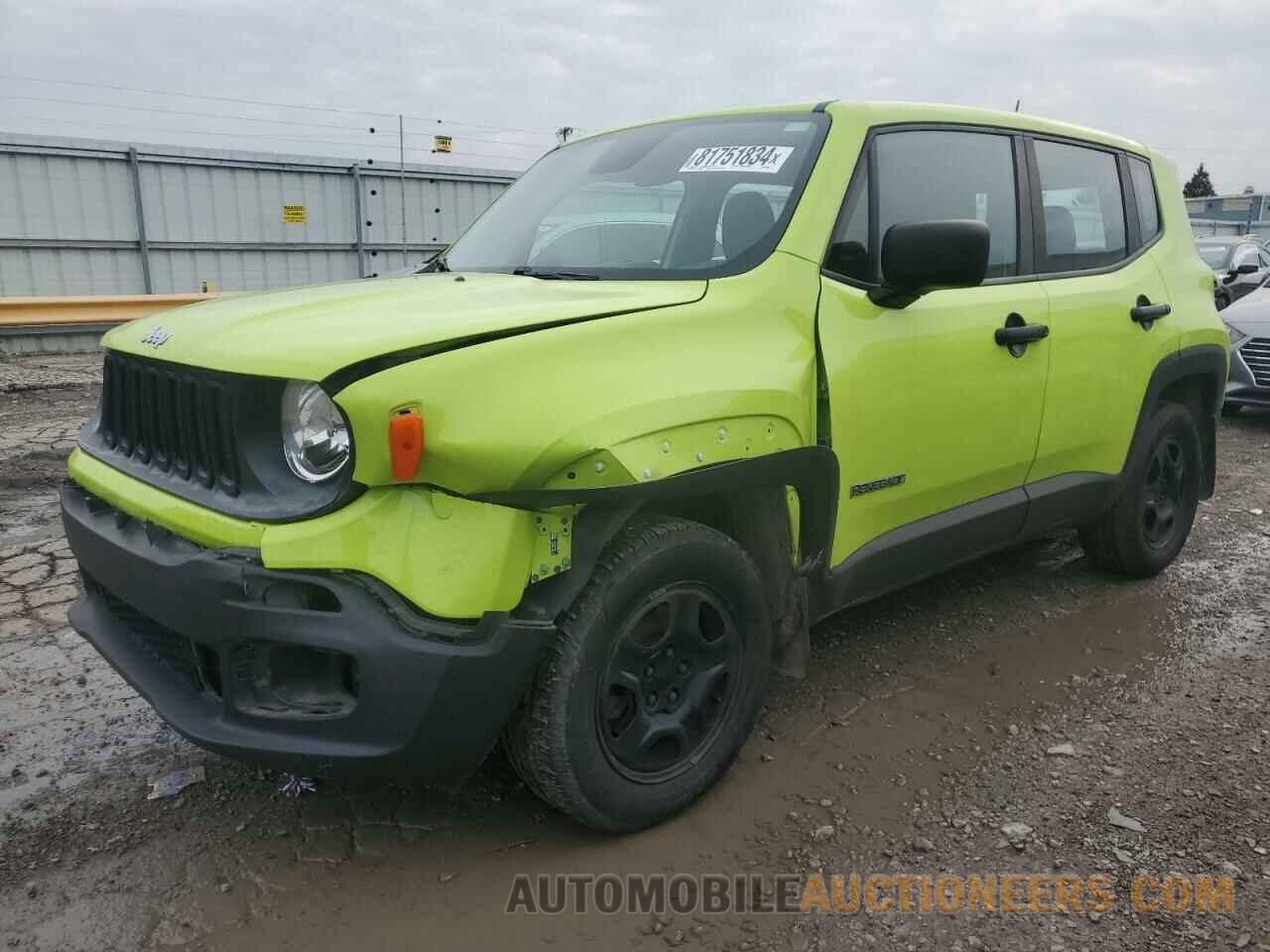 ZACCJBAB9HPF09791 JEEP RENEGADE 2017