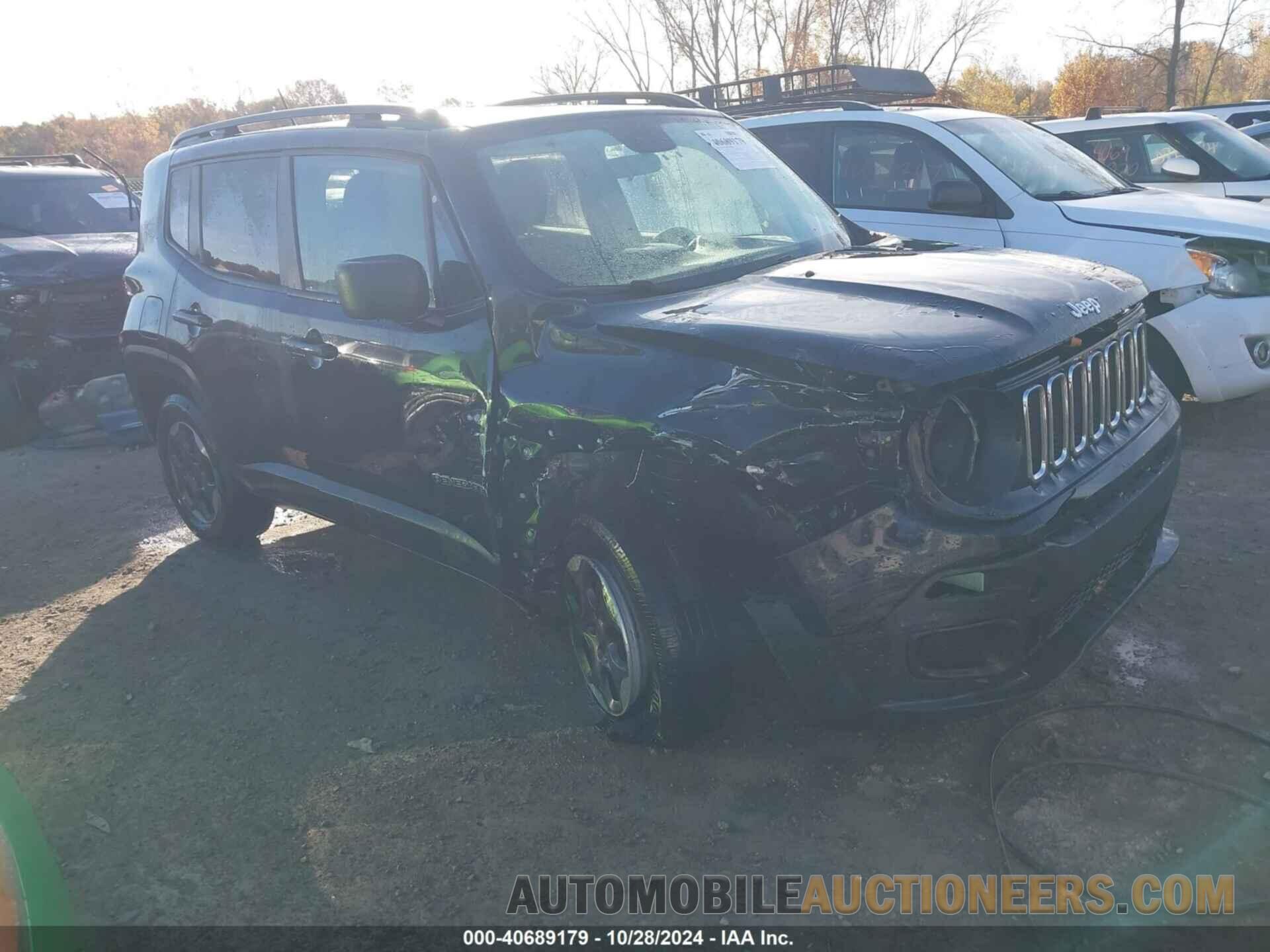 ZACCJBAB9HPG16422 JEEP RENEGADE 2017