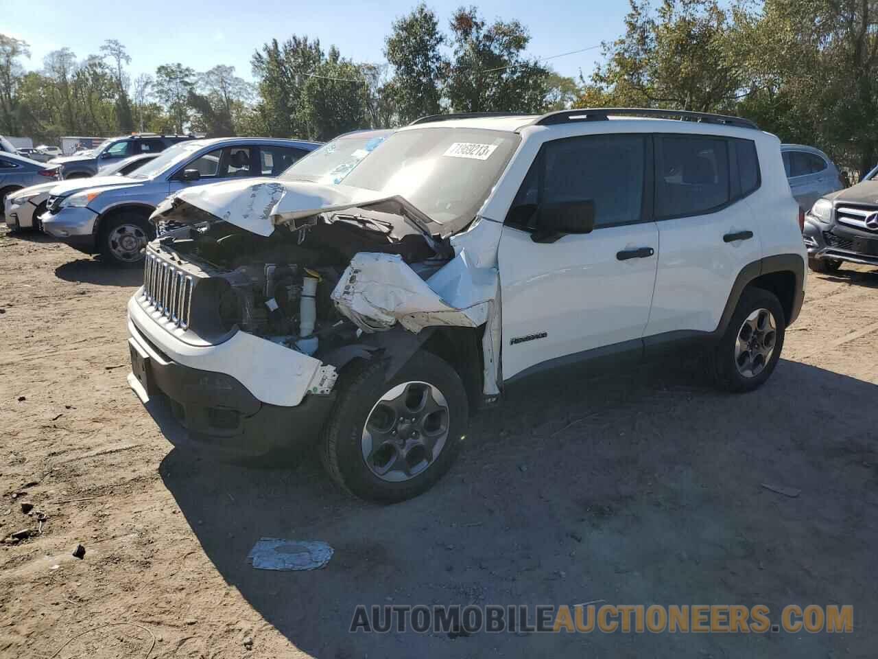 ZACCJBAB9JPG88243 JEEP RENEGADE 2018