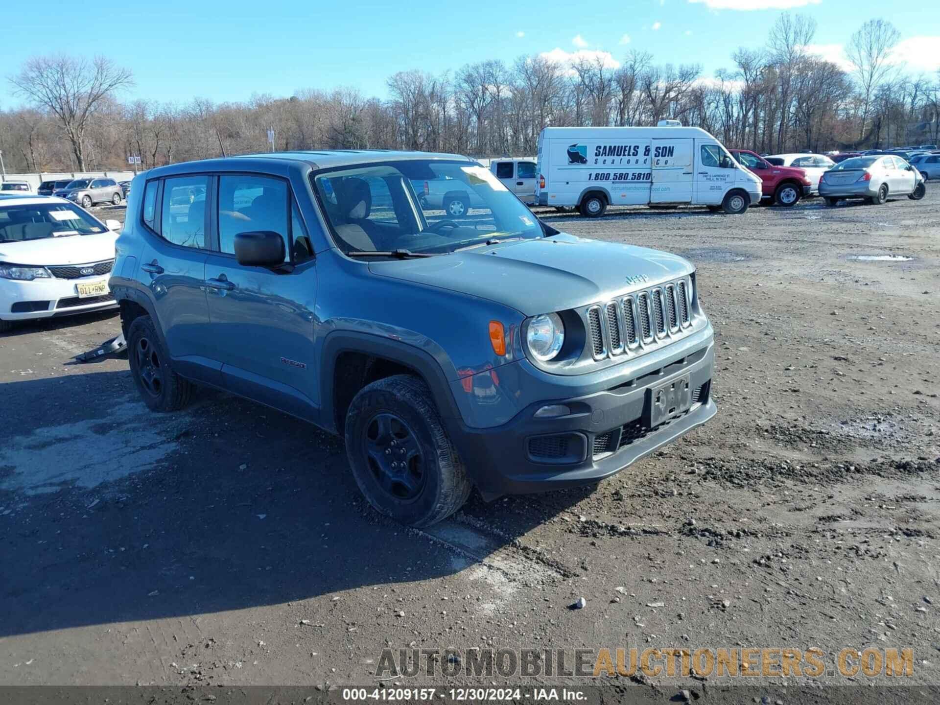 ZACCJBABXHPE92290 JEEP RENEGADE 2017