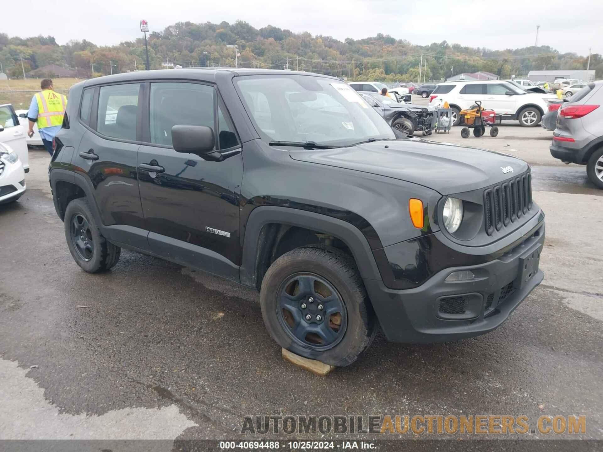 ZACCJBABXJPG90311 JEEP RENEGADE 2018