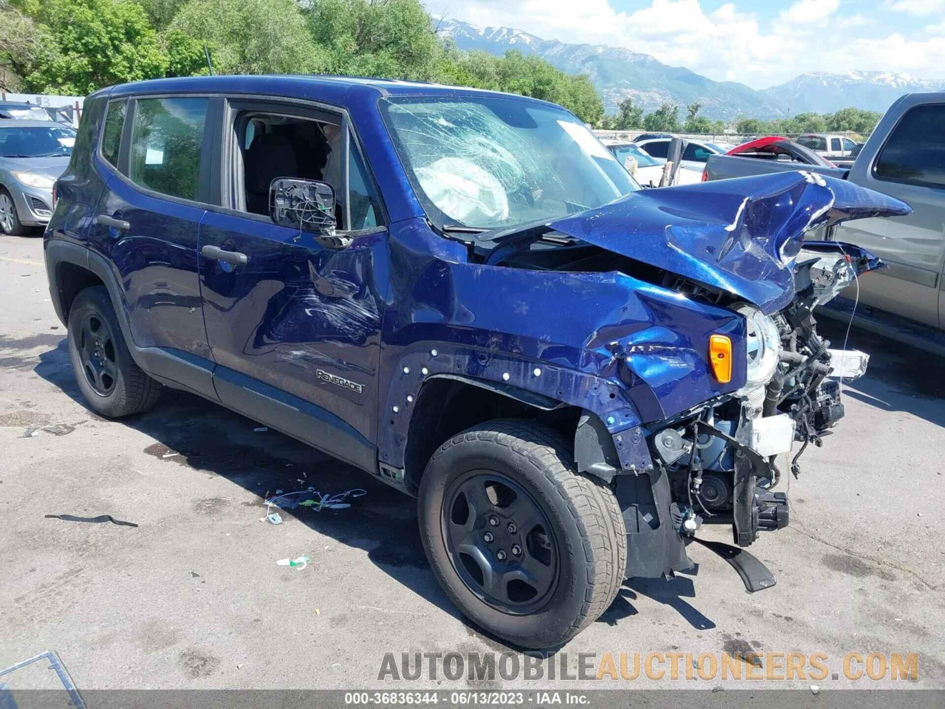 ZACCJBABXJPH00013 JEEP RENEGADE 2018