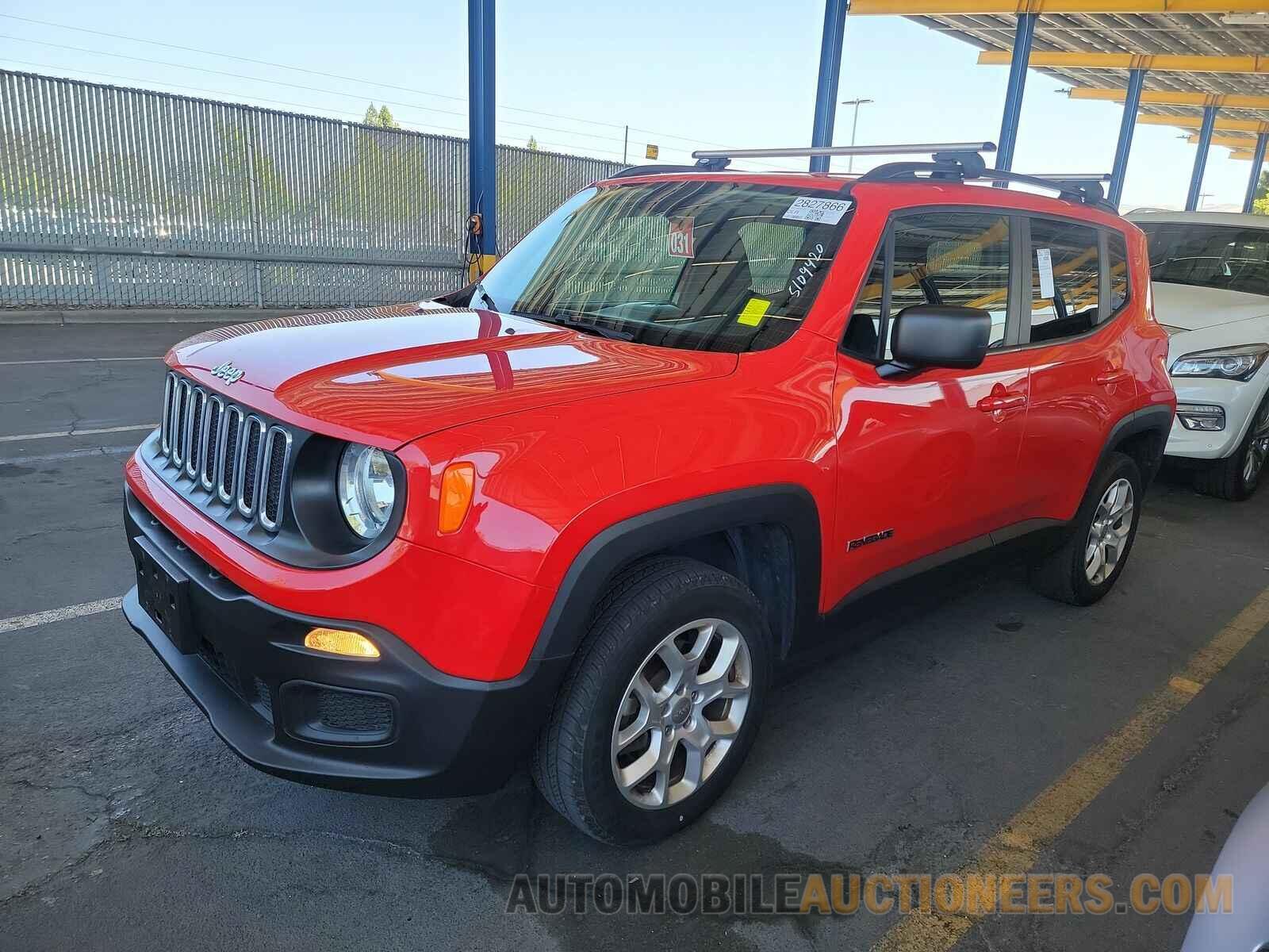 ZACCJBABXJPJ27949 Jeep Renegade 2018