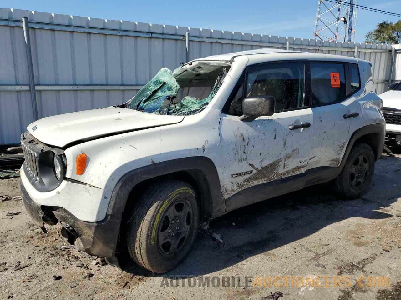 ZACCJBAH0JPH07332 JEEP RENEGADE 2018