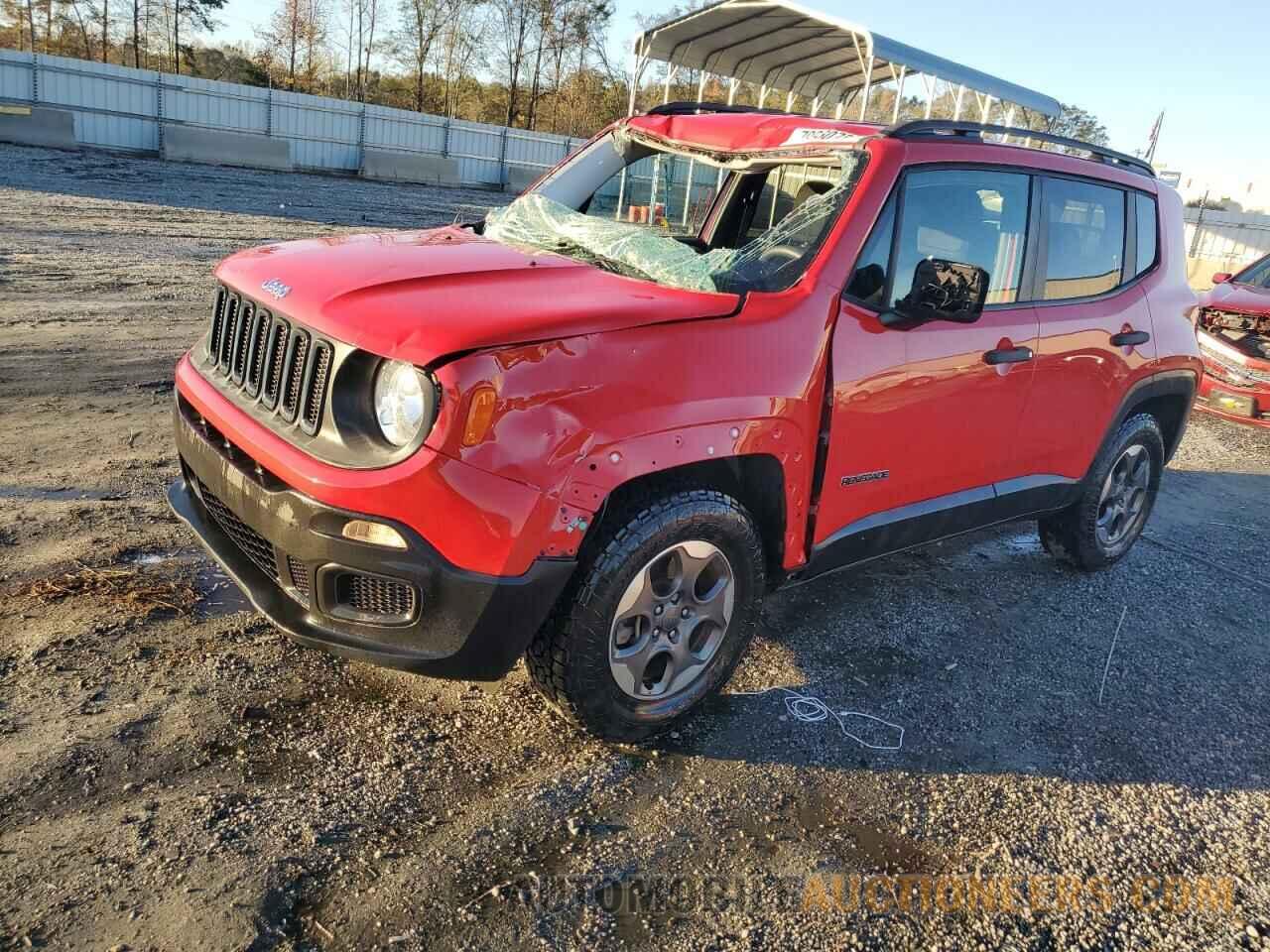 ZACCJBAH1HPF06226 JEEP RENEGADE 2017