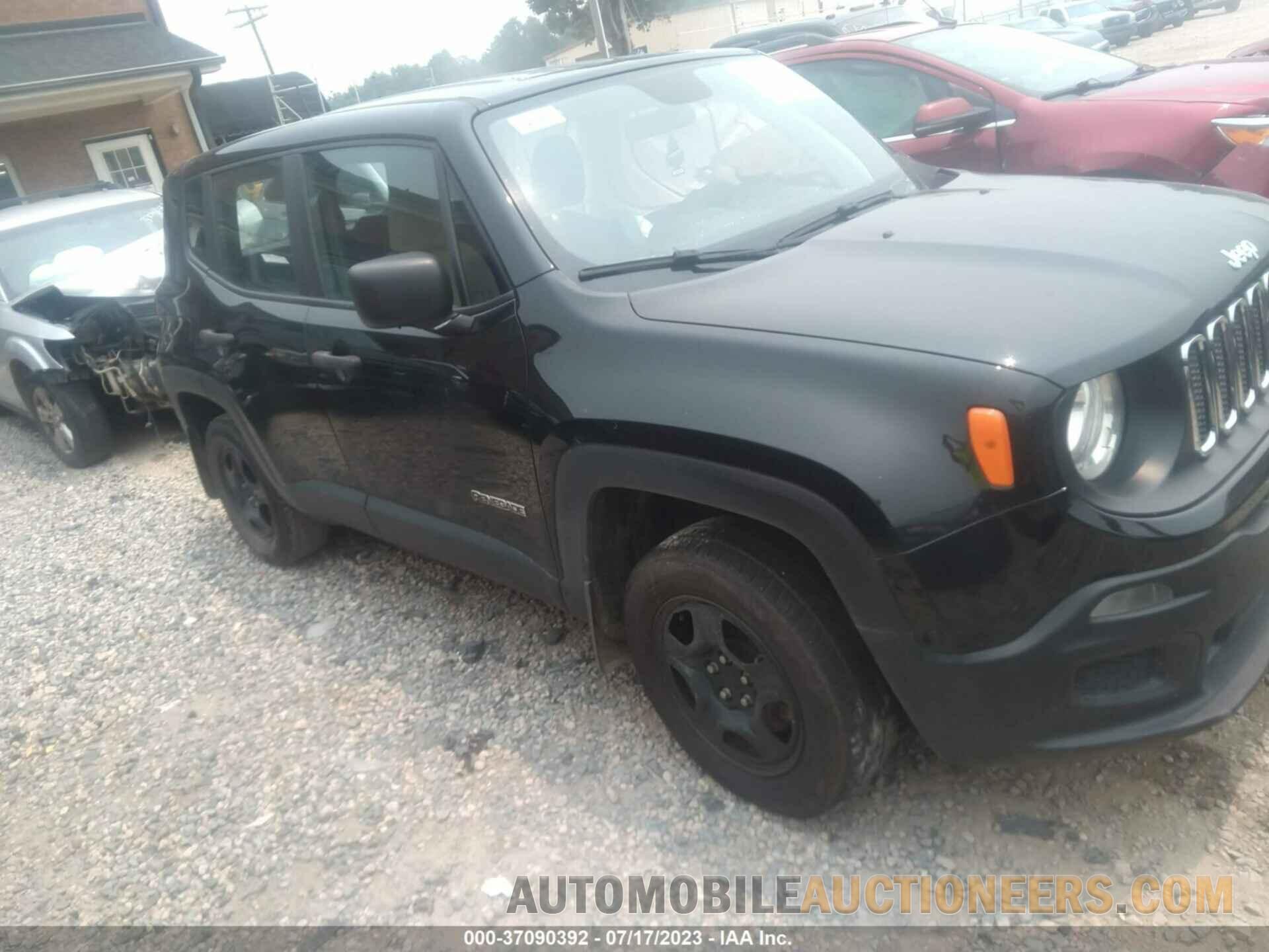 ZACCJBAH2JPH05856 JEEP RENEGADE 2018