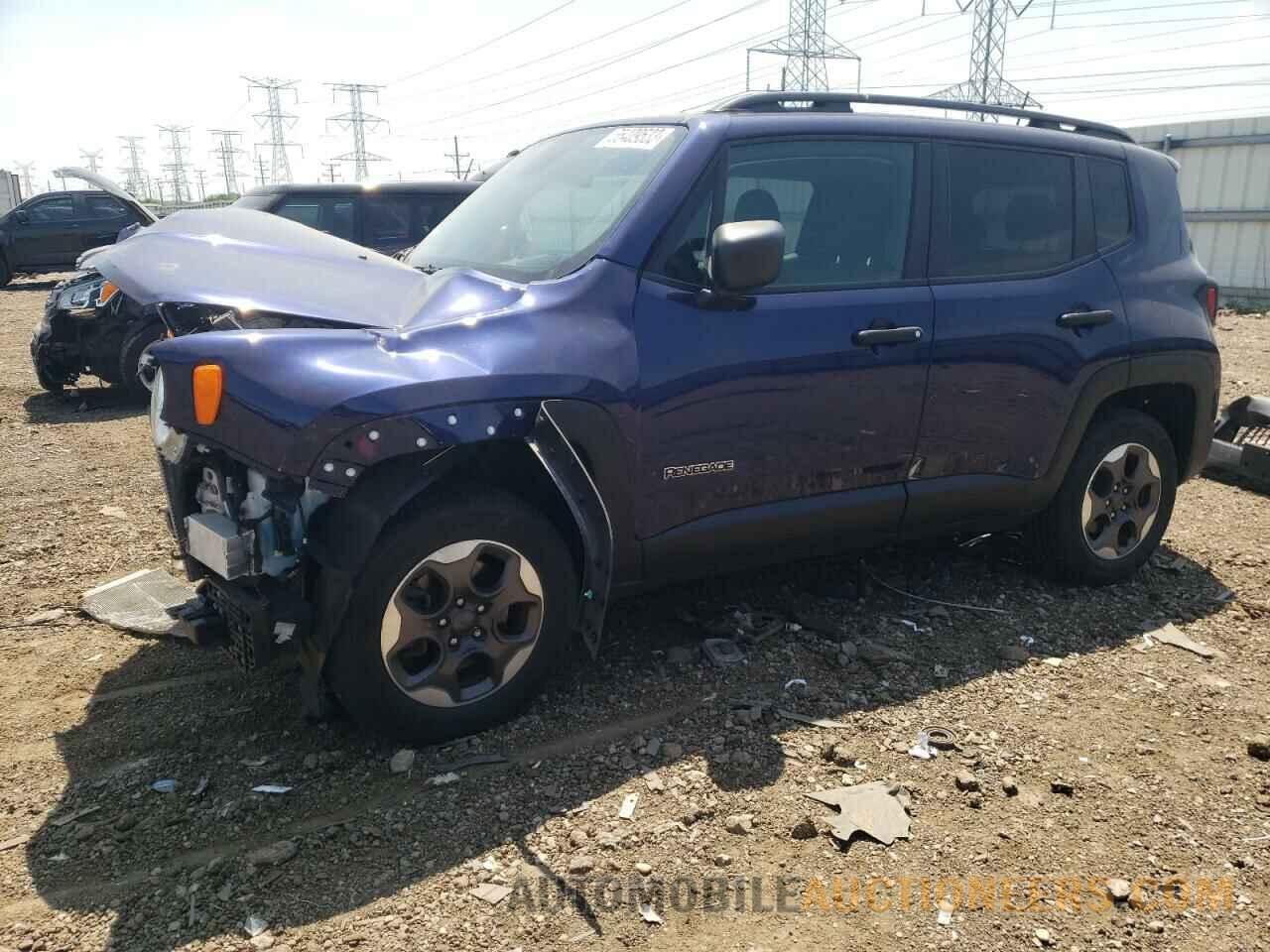 ZACCJBAH3JPG77310 JEEP RENEGADE 2018