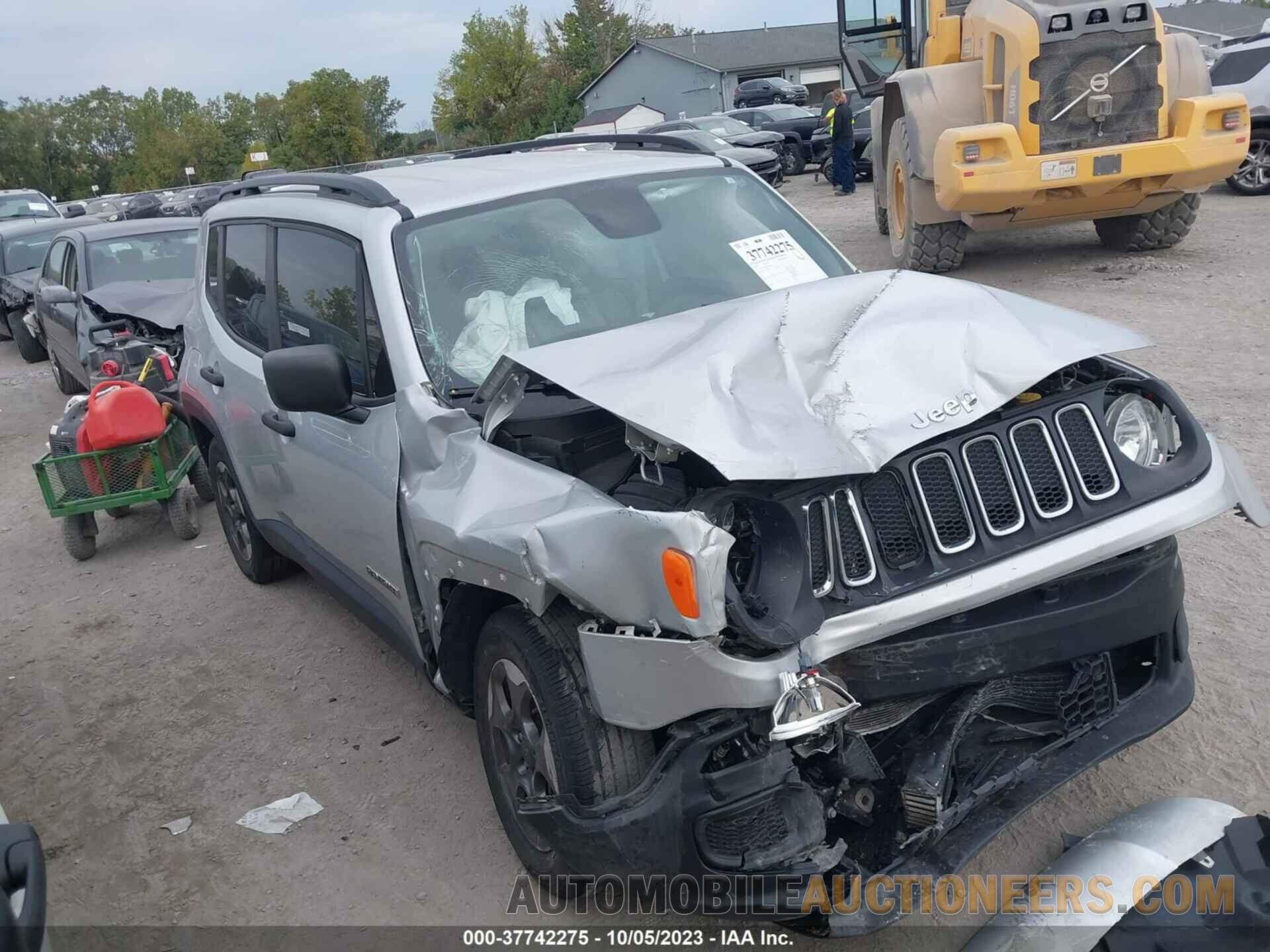 ZACCJBAH4JPH40611 JEEP RENEGADE 2018