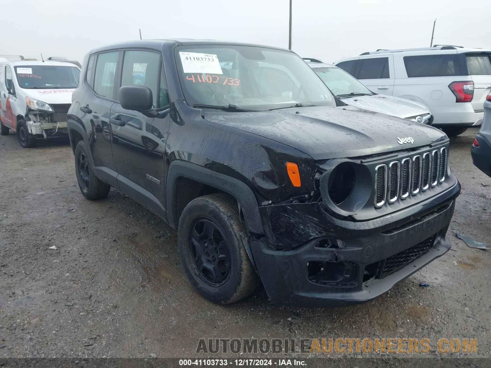 ZACCJBAT0FPB63396 JEEP RENEGADE 2015