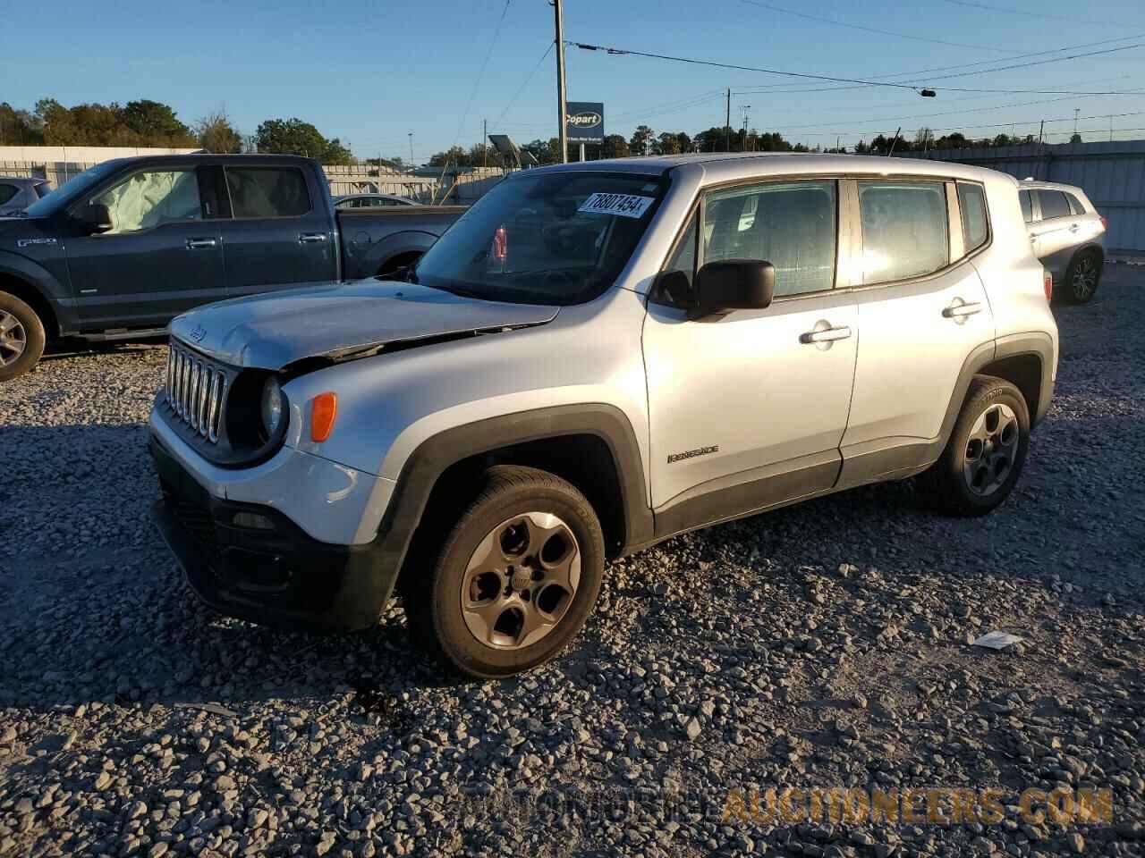 ZACCJBAT2GPD10217 JEEP RENEGADE 2016