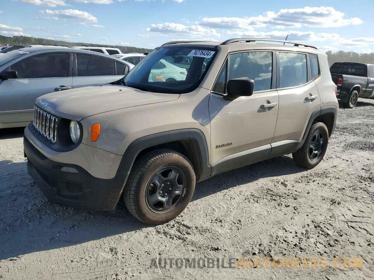 ZACCJBAT3GPD74489 JEEP RENEGADE 2016