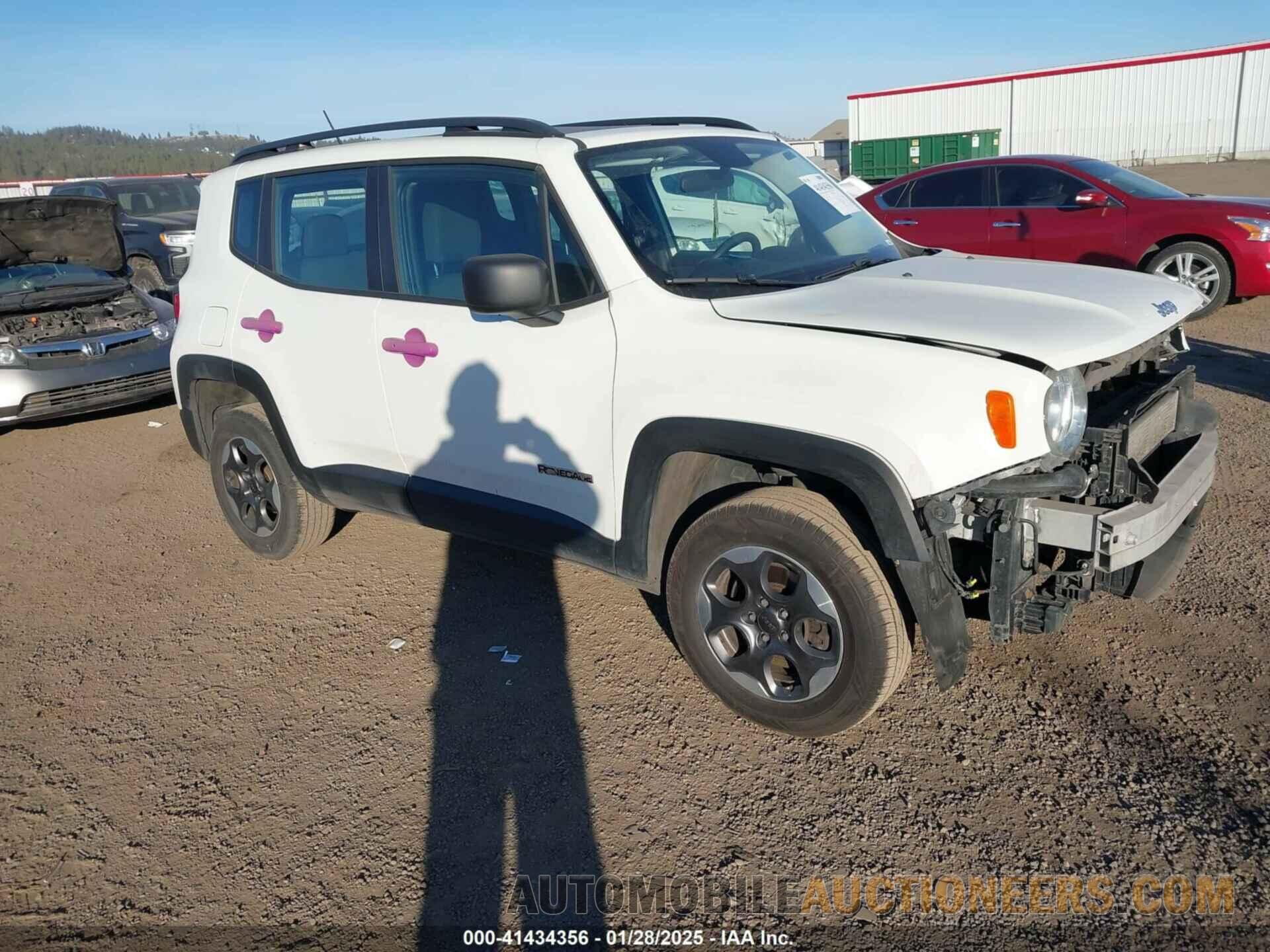 ZACCJBAT4GPC77317 JEEP RENEGADE 2016