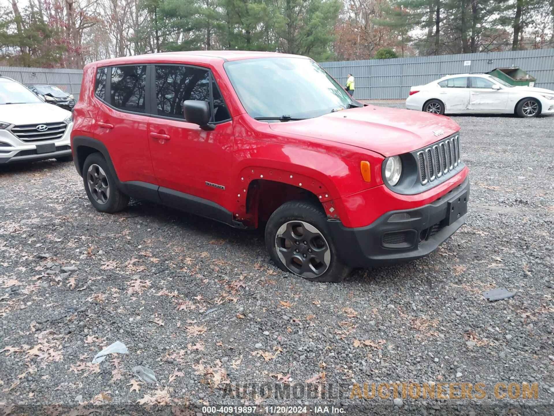 ZACCJBAT5GPD09336 JEEP RENEGADE 2016