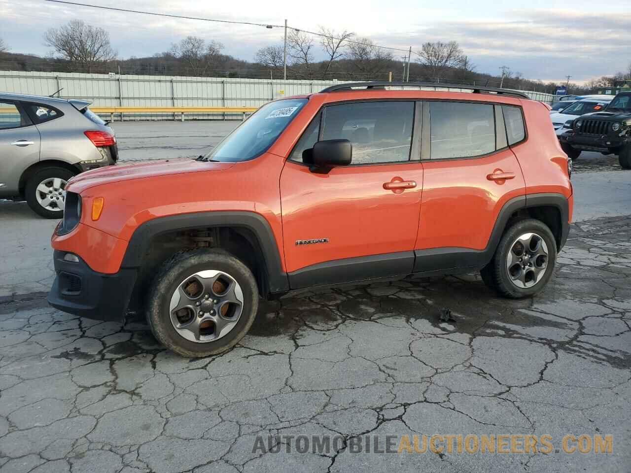 ZACCJBAT6GPC81935 JEEP RENEGADE 2016