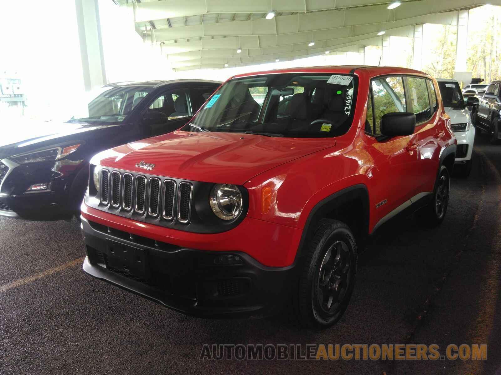 ZACCJBAT7GPD06194 Jeep Renegade 2016