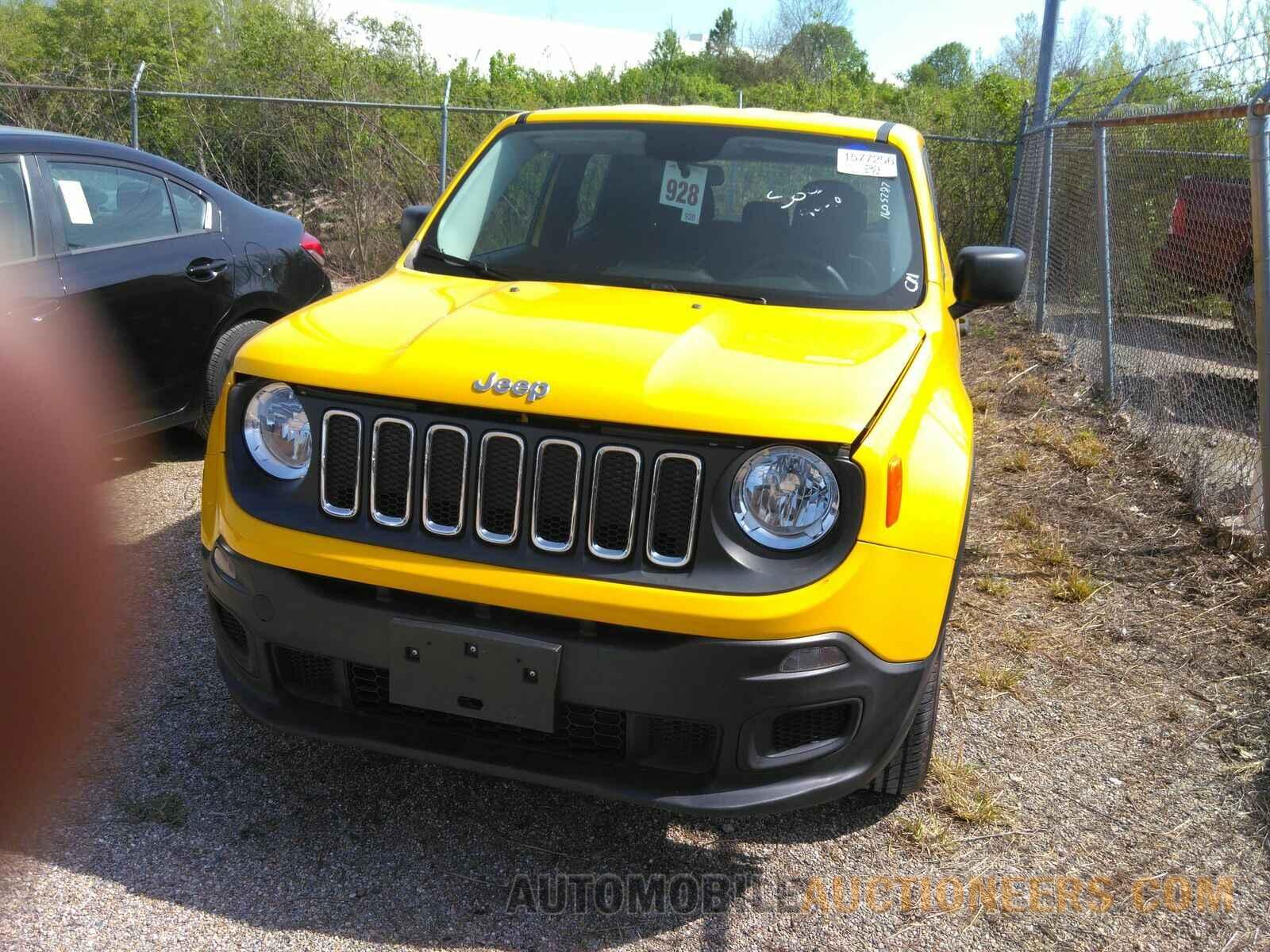 ZACCJBAW0GPC50996 Jeep Renegade 2016