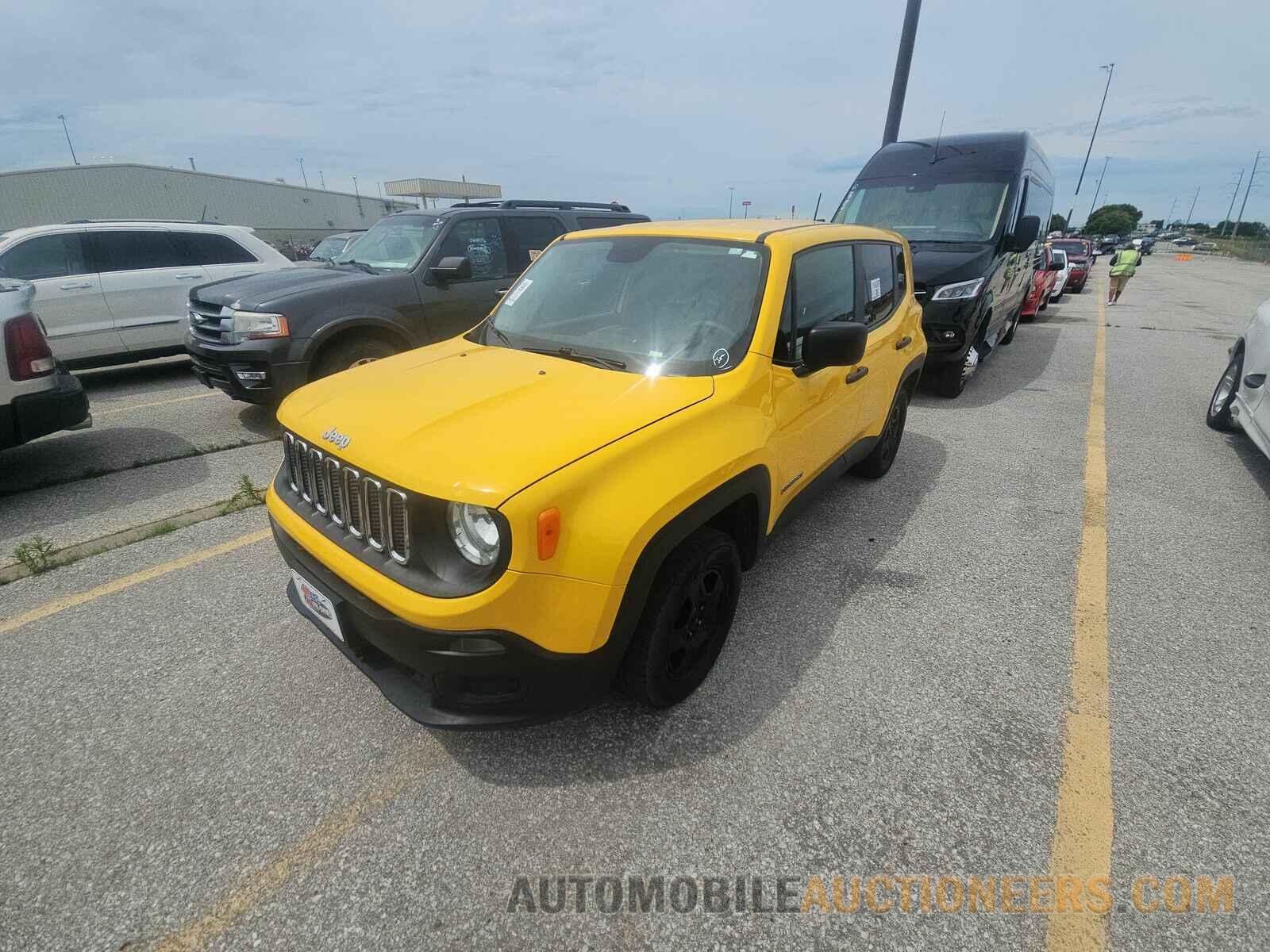 ZACCJBAW5GPC72329 Jeep Renegade 2016