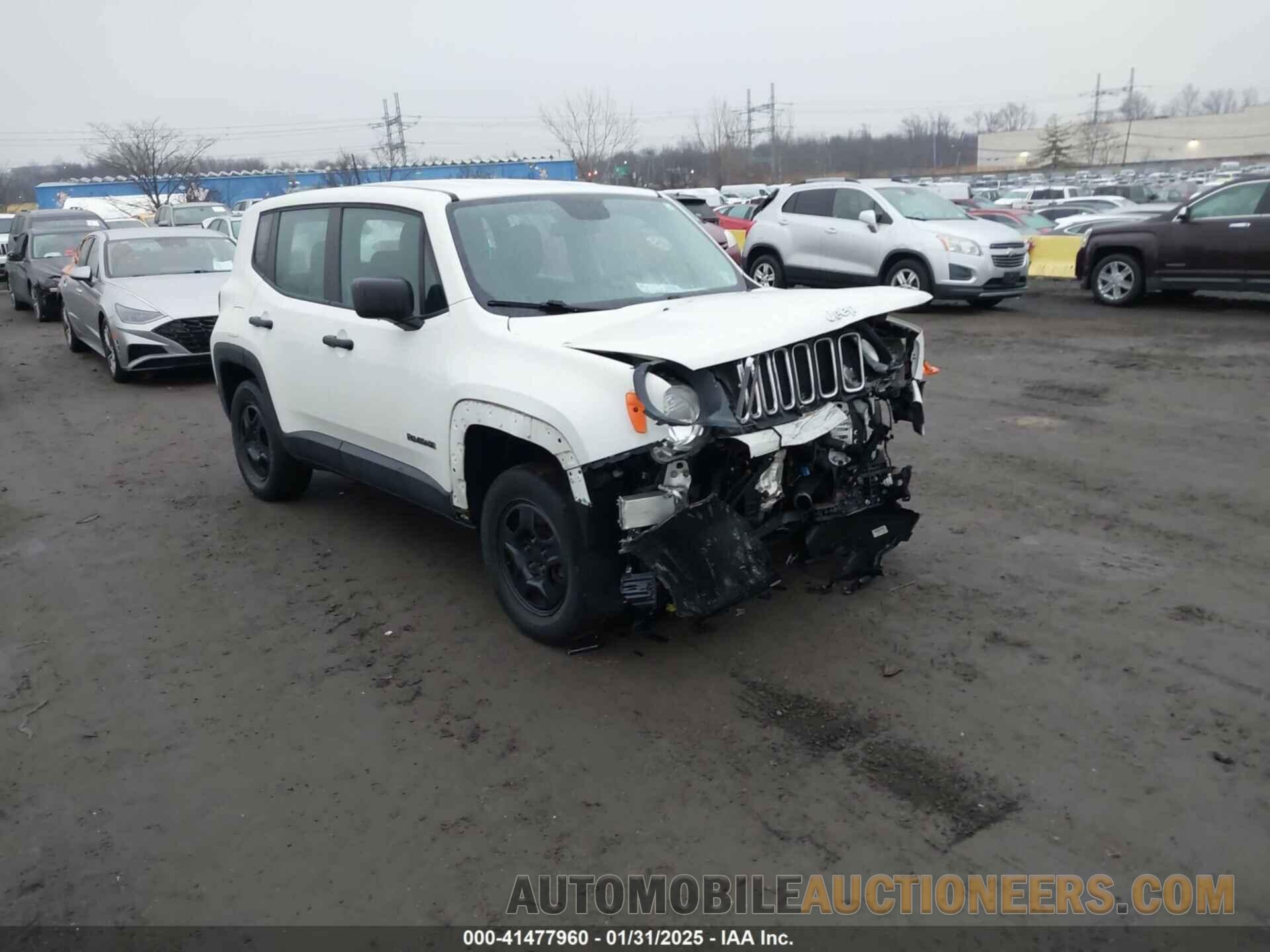 ZACCJBAW8GPC51653 JEEP RENEGADE 2016