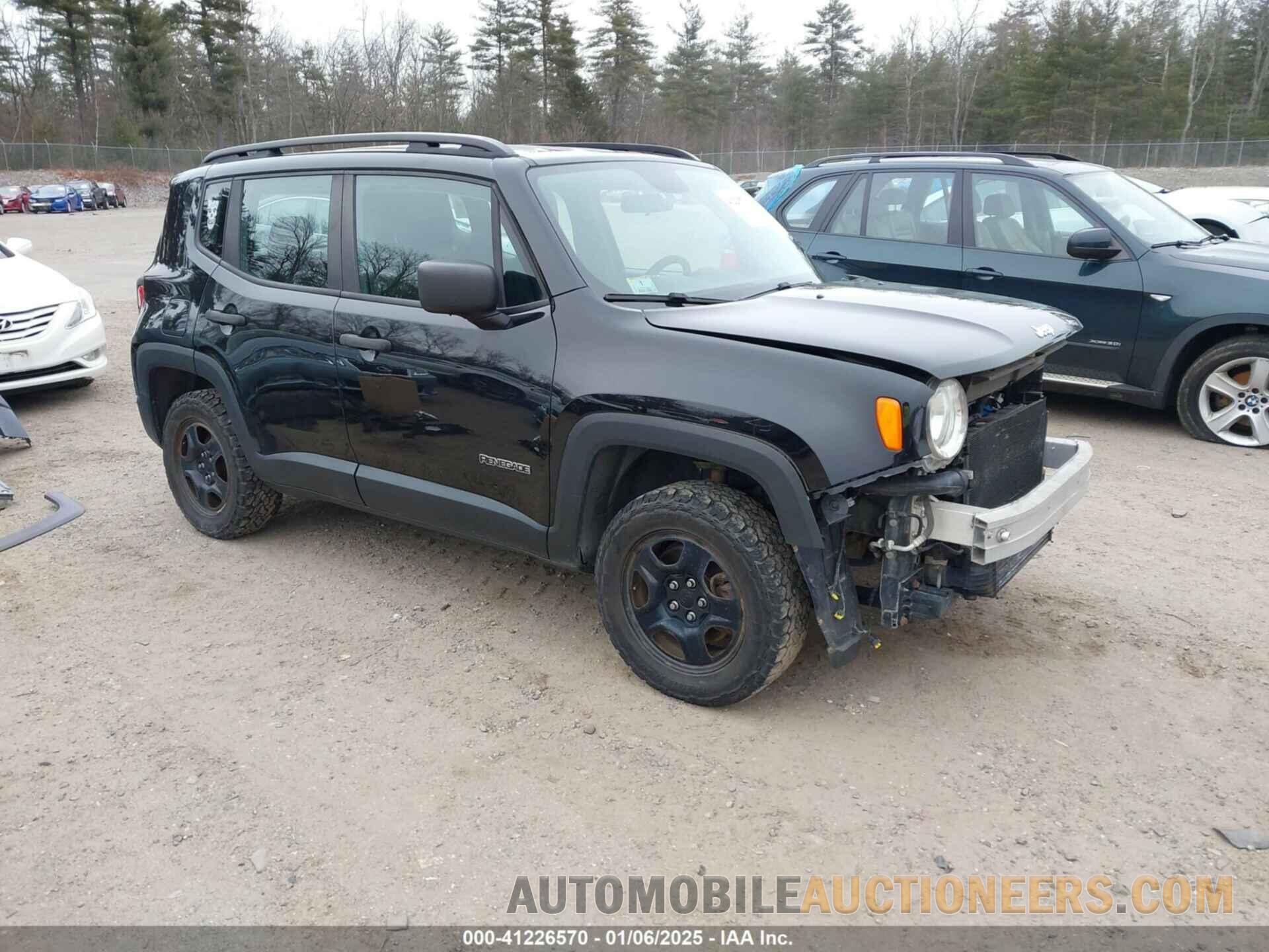 ZACCJBAWXGPC59902 JEEP RENEGADE 2016