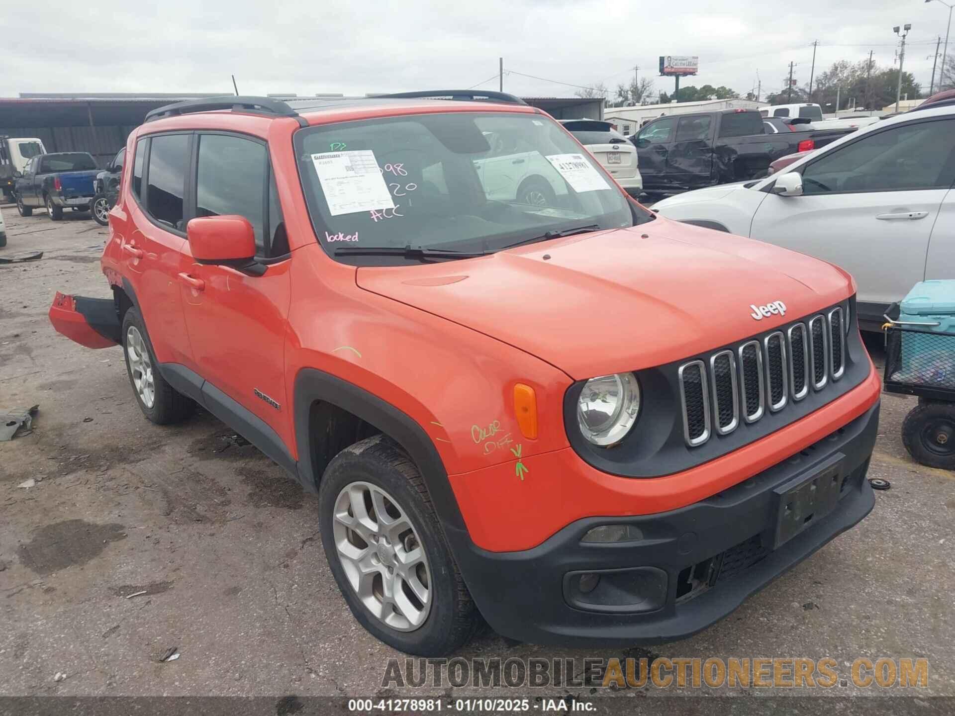 ZACCJBBB0JPH17238 JEEP RENEGADE 2018