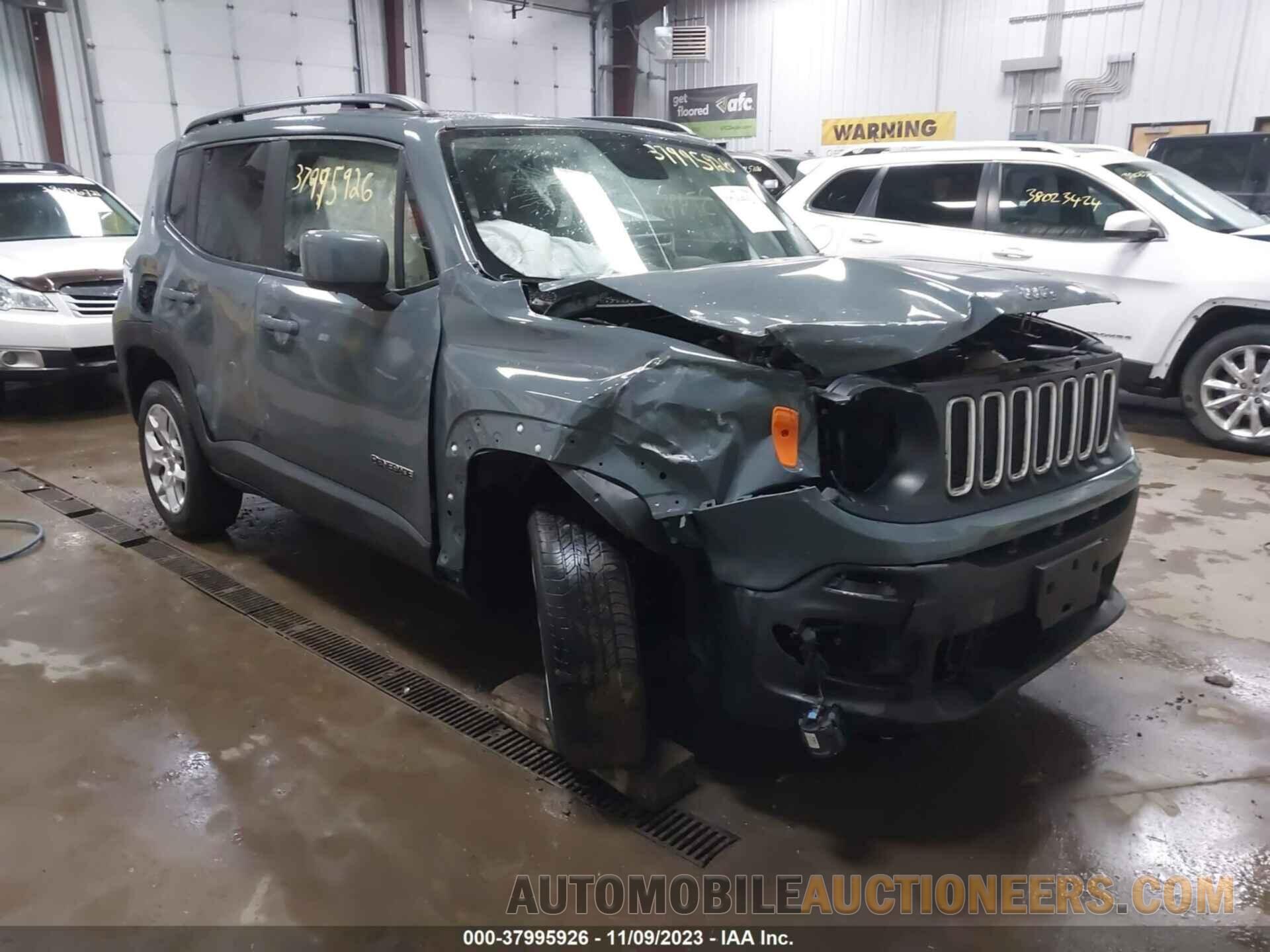 ZACCJBBB0JPH20365 JEEP RENEGADE 2018