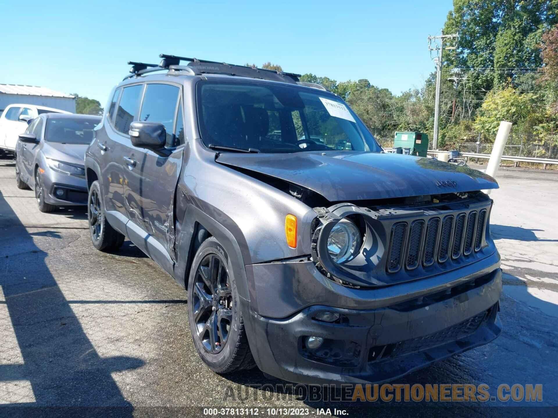 ZACCJBBB0JPH33097 JEEP RENEGADE 2018