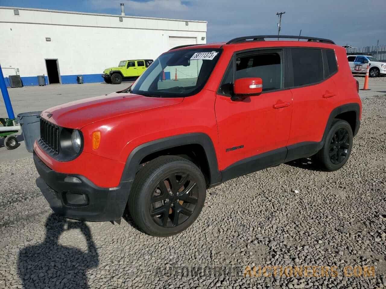 ZACCJBBB0JPH57318 JEEP RENEGADE 2018