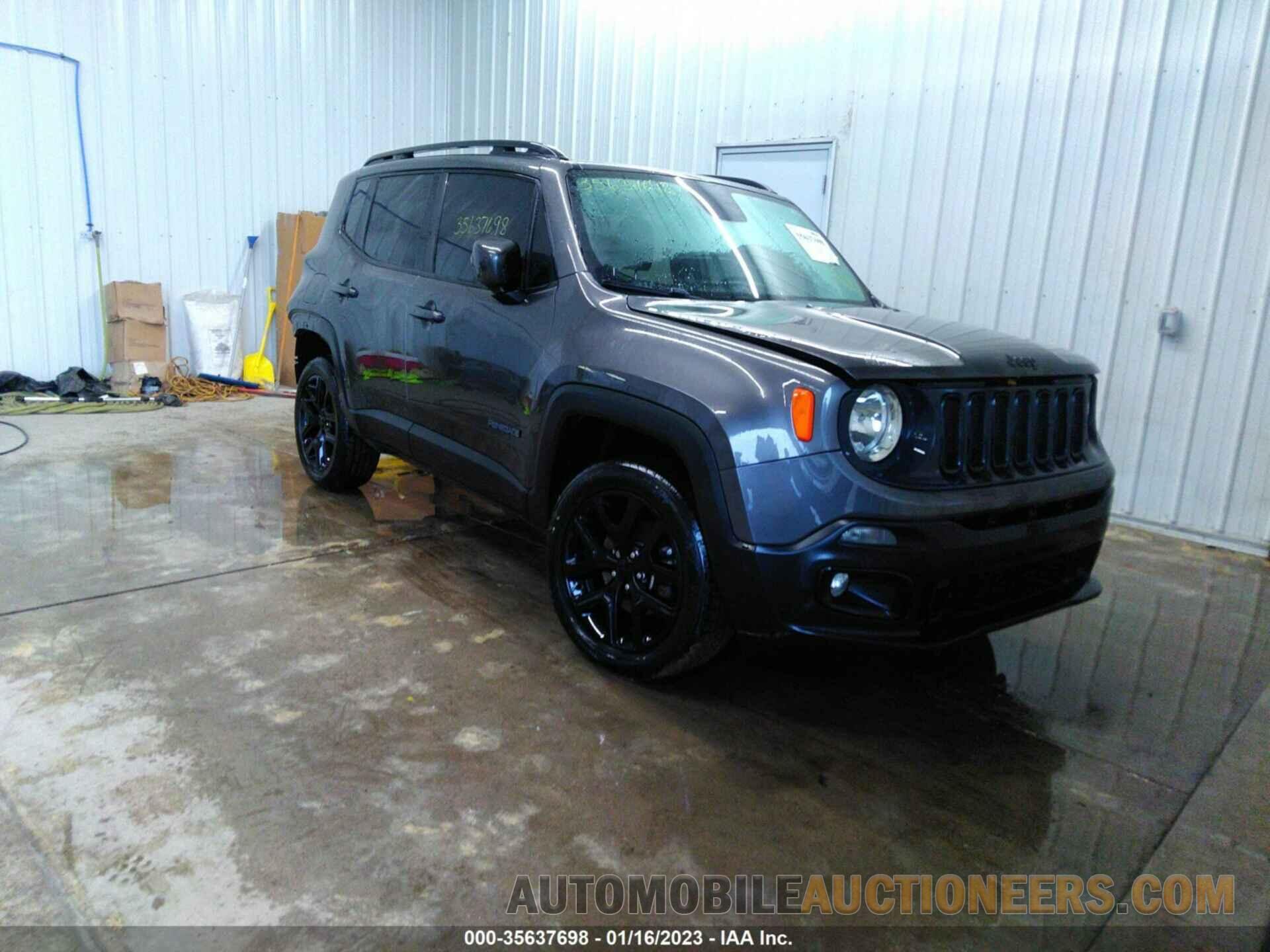 ZACCJBBB0JPH59070 JEEP RENEGADE 2018