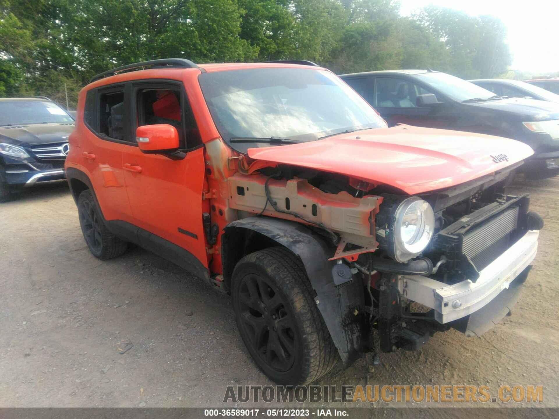 ZACCJBBB0JPJ04727 JEEP RENEGADE 2018