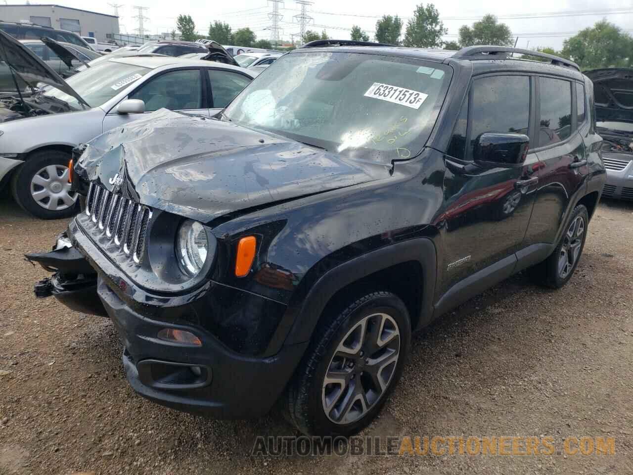 ZACCJBBB0JPJ28316 JEEP RENEGADE 2018