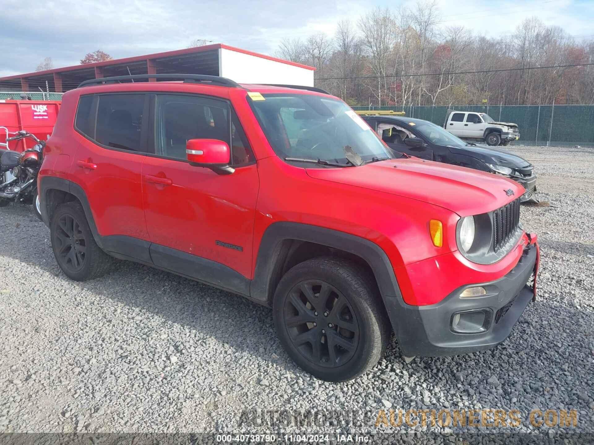 ZACCJBBB1HPF49460 JEEP RENEGADE 2017