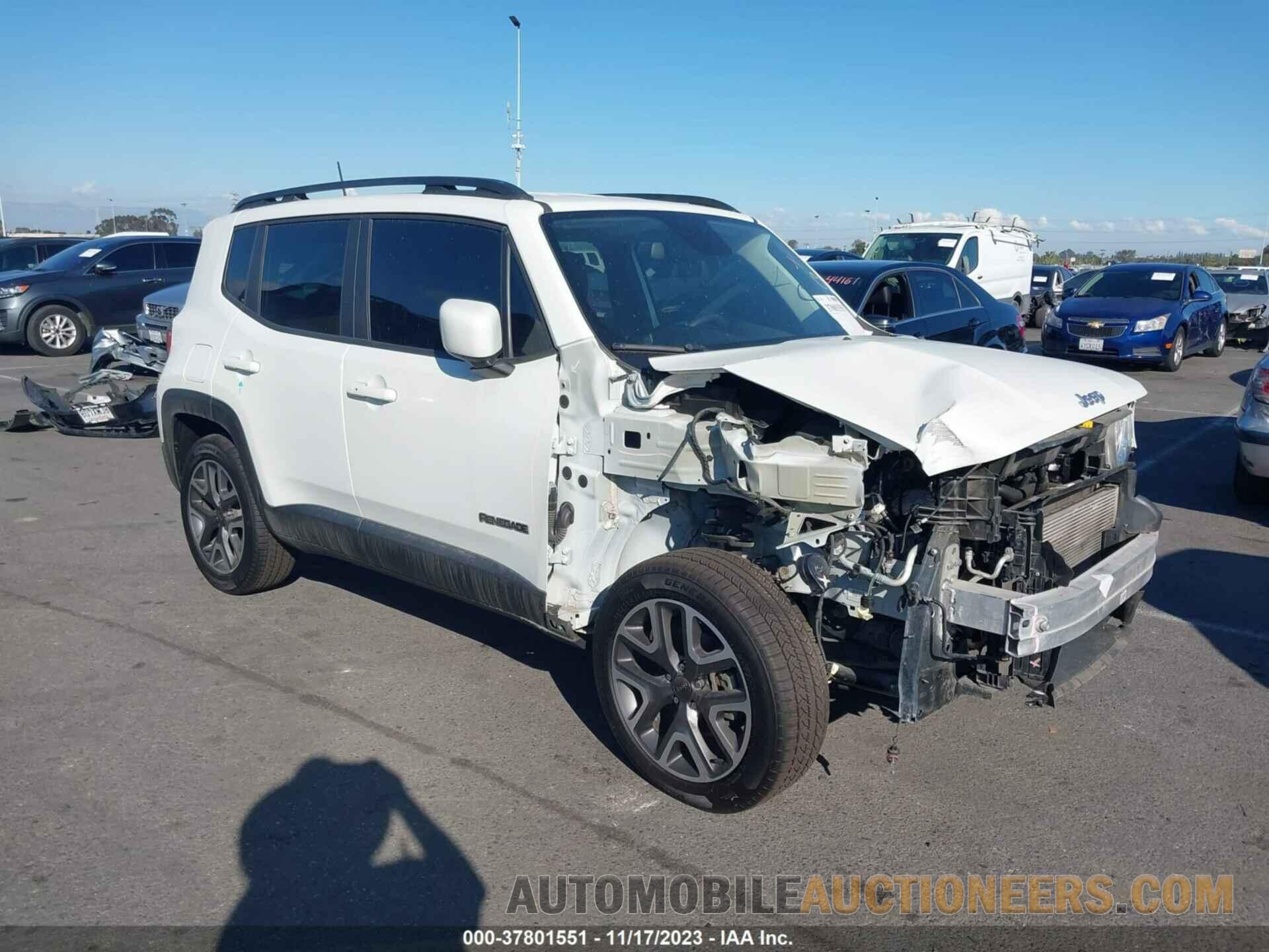 ZACCJBBB2JPG87367 JEEP RENEGADE 2018