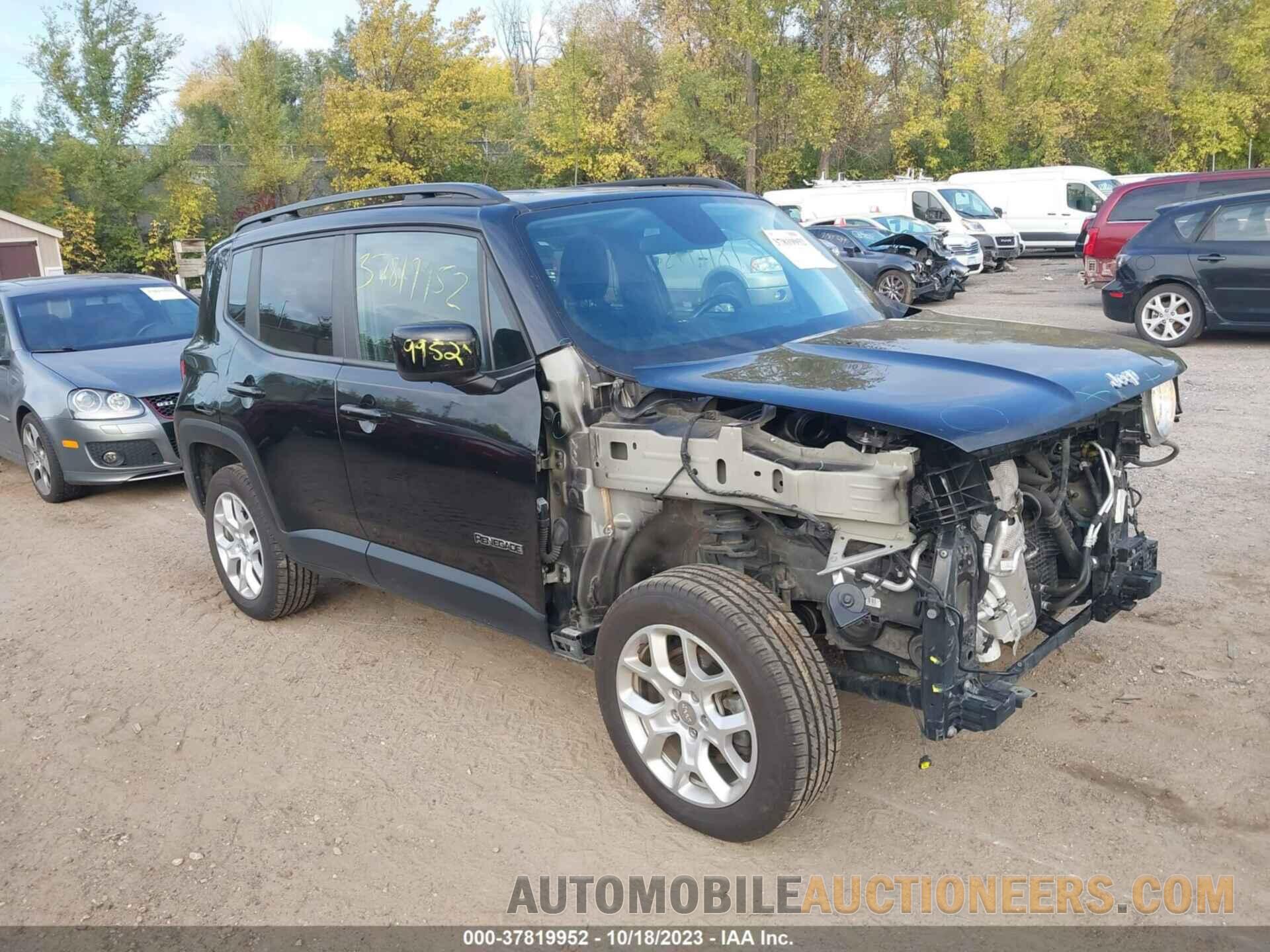 ZACCJBBB2JPH58311 JEEP RENEGADE 2018