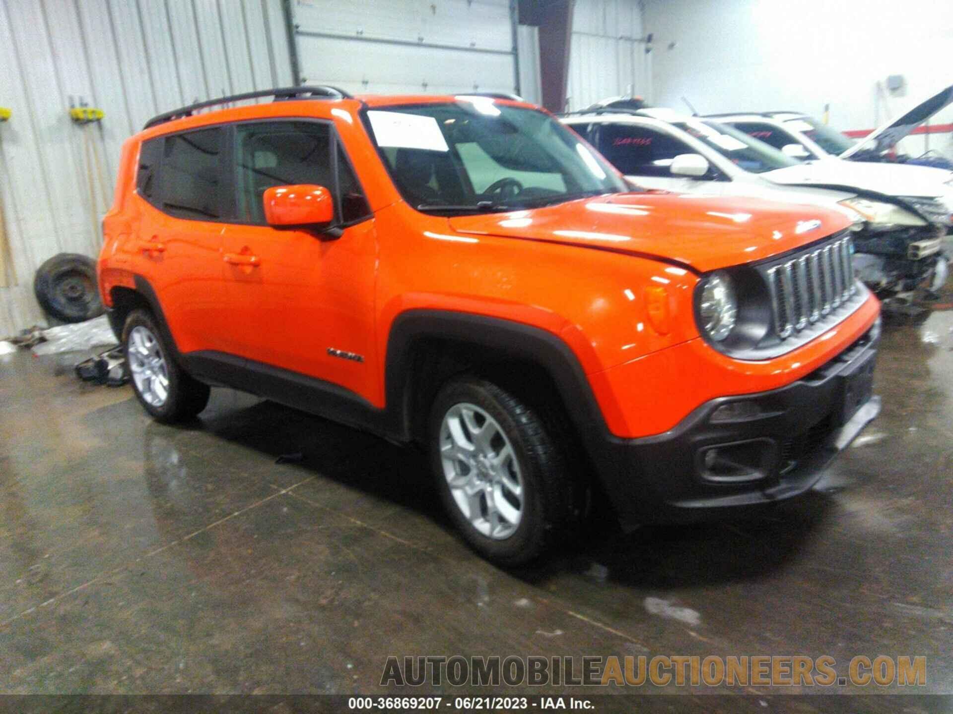 ZACCJBBB2JPH67686 JEEP RENEGADE 2018