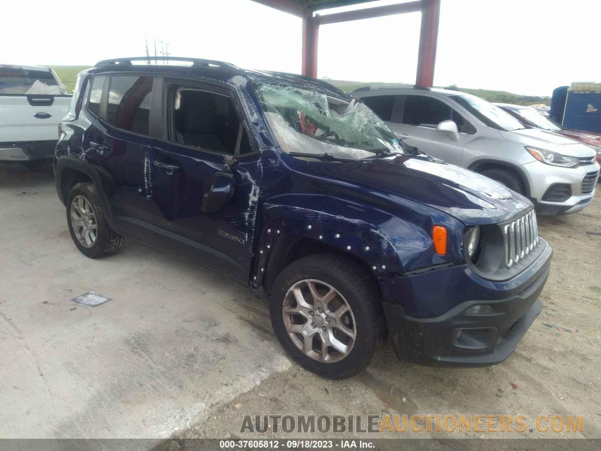 ZACCJBBB2JPJ03059 JEEP RENEGADE 2018