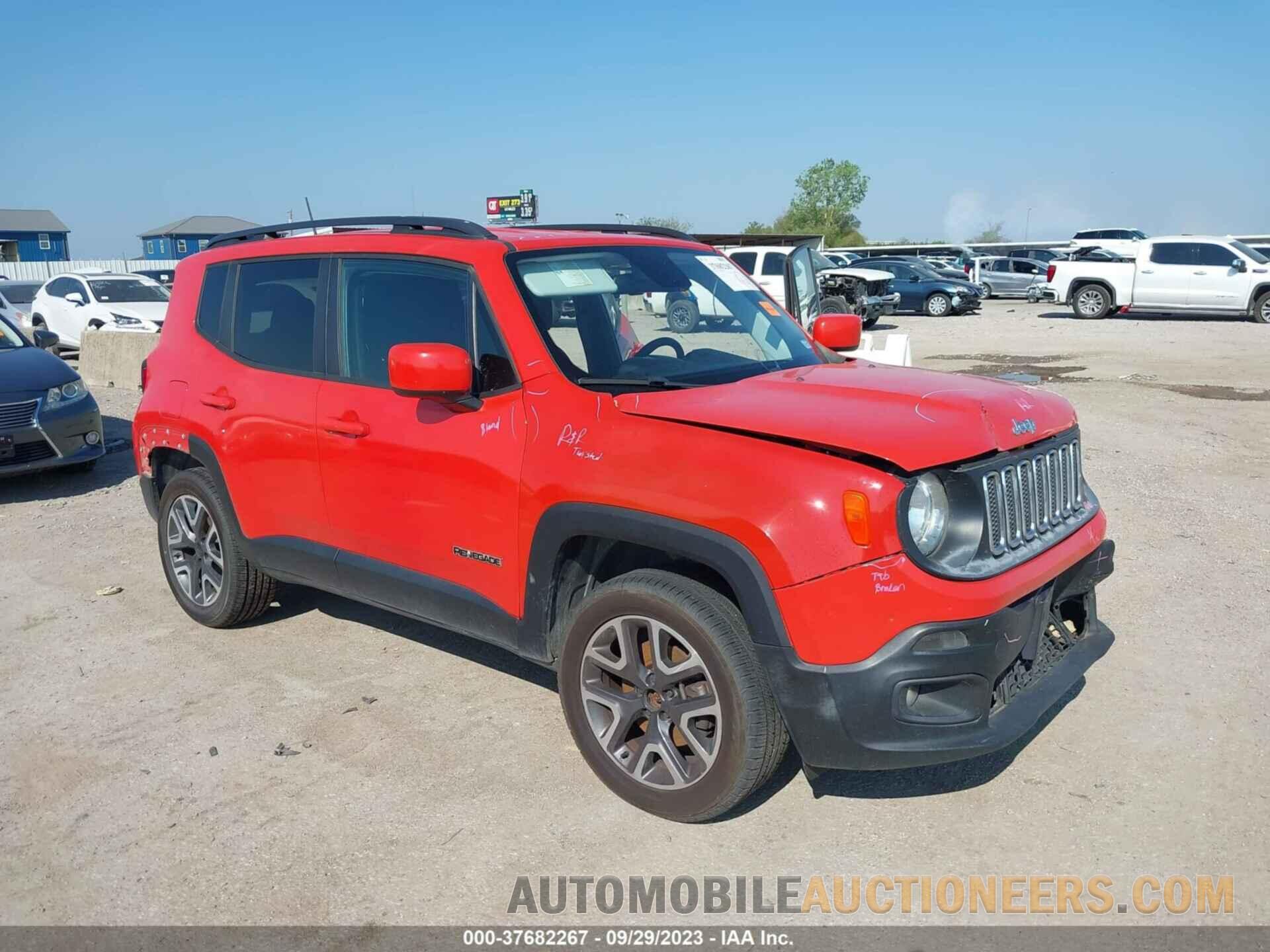 ZACCJBBB4JPG94594 JEEP RENEGADE 2018