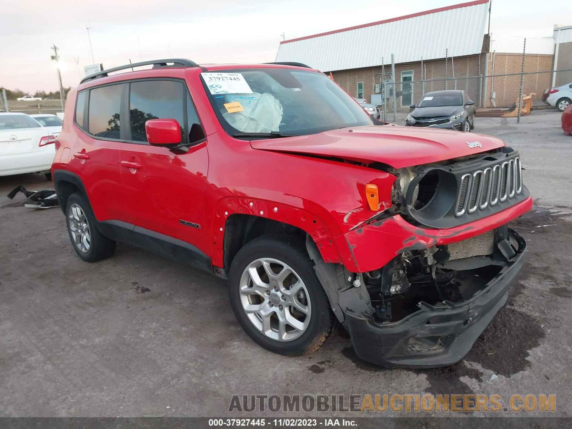 ZACCJBBB4JPH81797 JEEP RENEGADE 2018