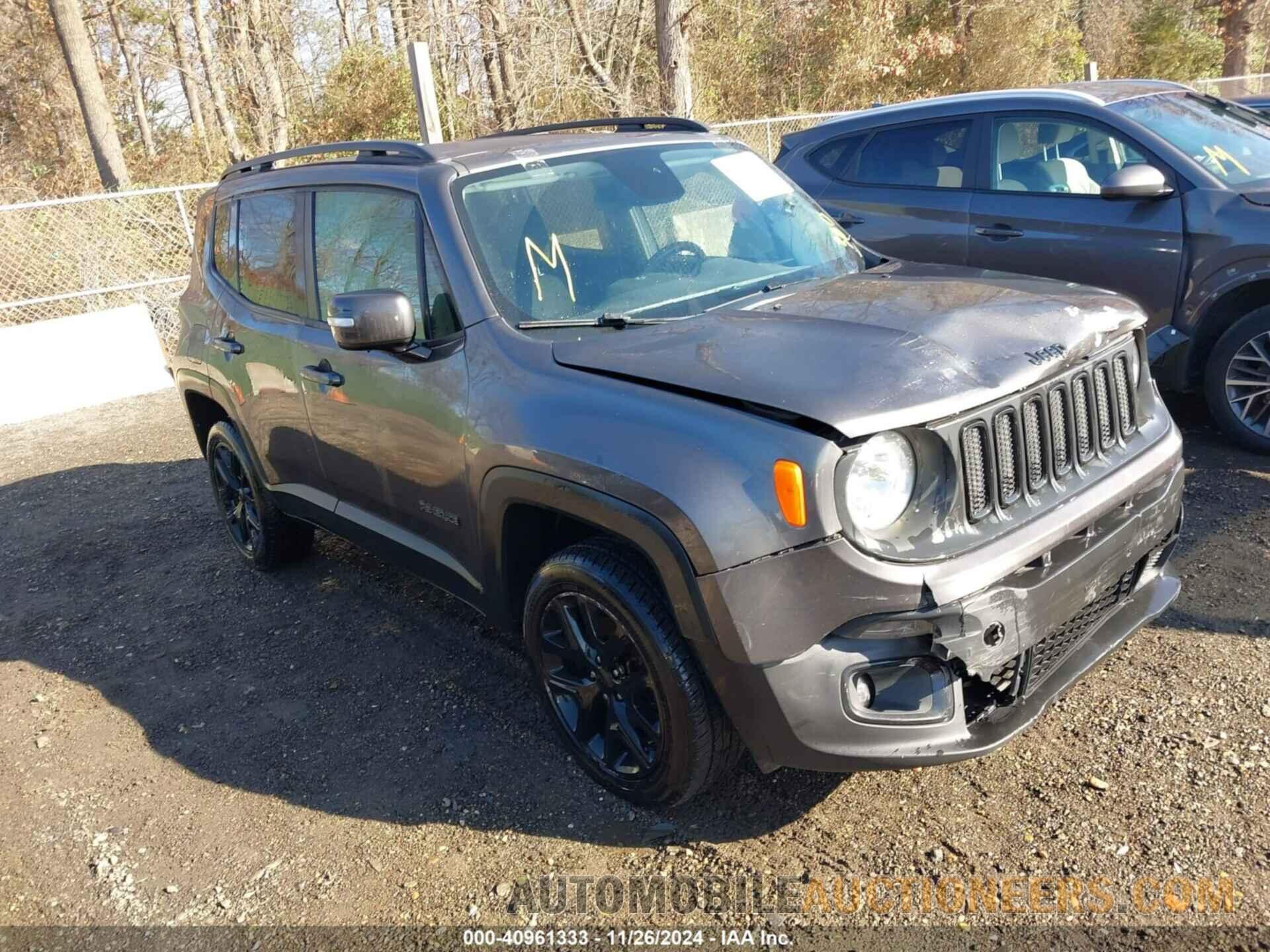 ZACCJBBB5HPE65674 JEEP RENEGADE 2017