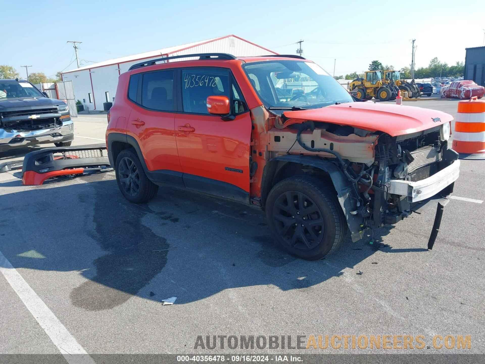 ZACCJBBB5HPE93264 JEEP RENEGADE 2017