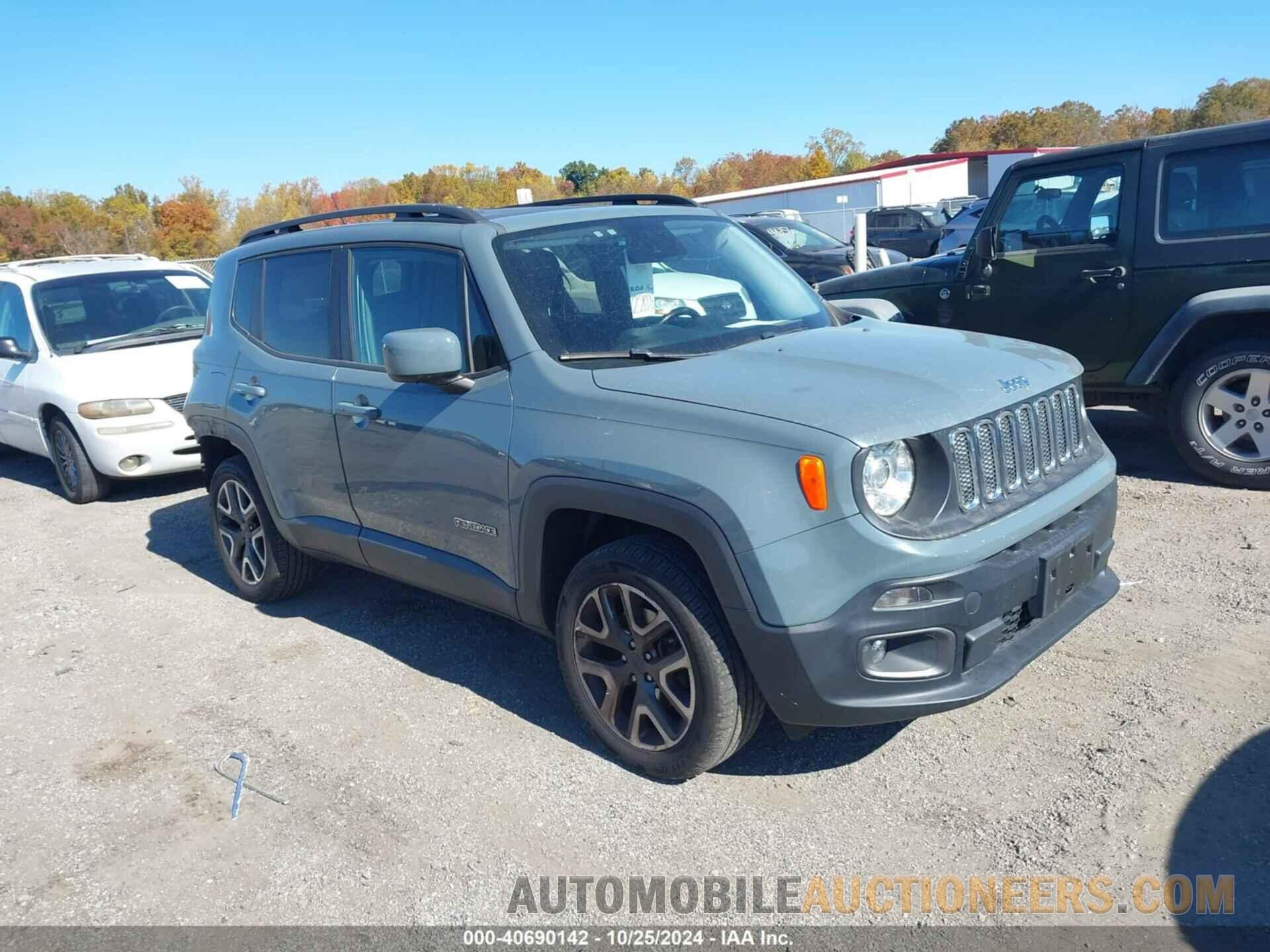 ZACCJBBB5HPF70988 JEEP RENEGADE 2017