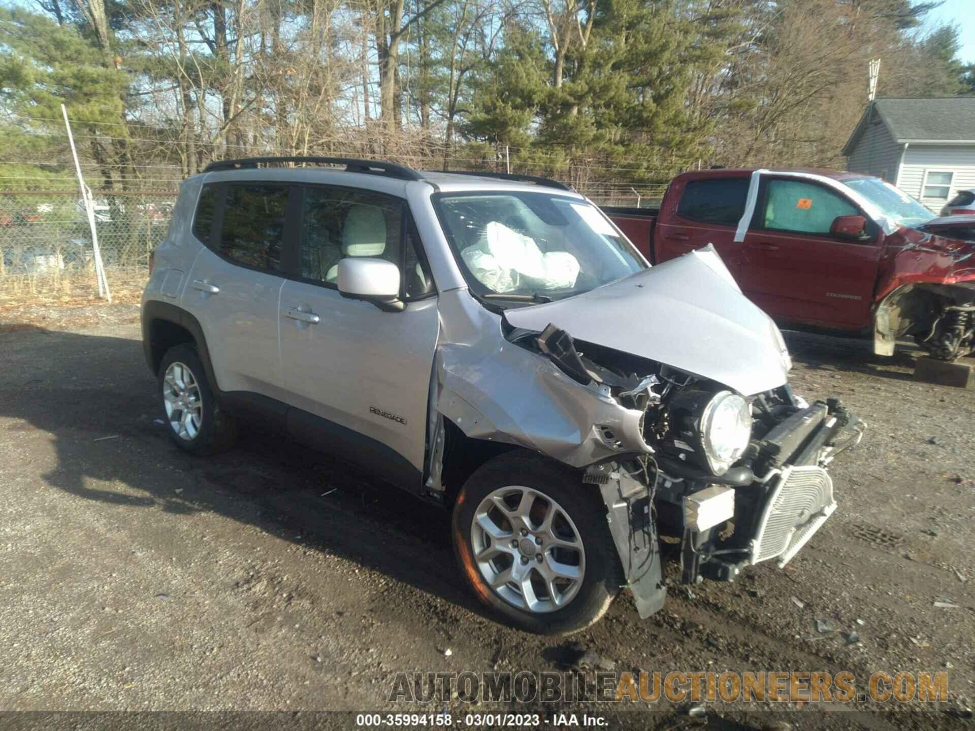 ZACCJBBB5JPG95320 JEEP RENEGADE 2018