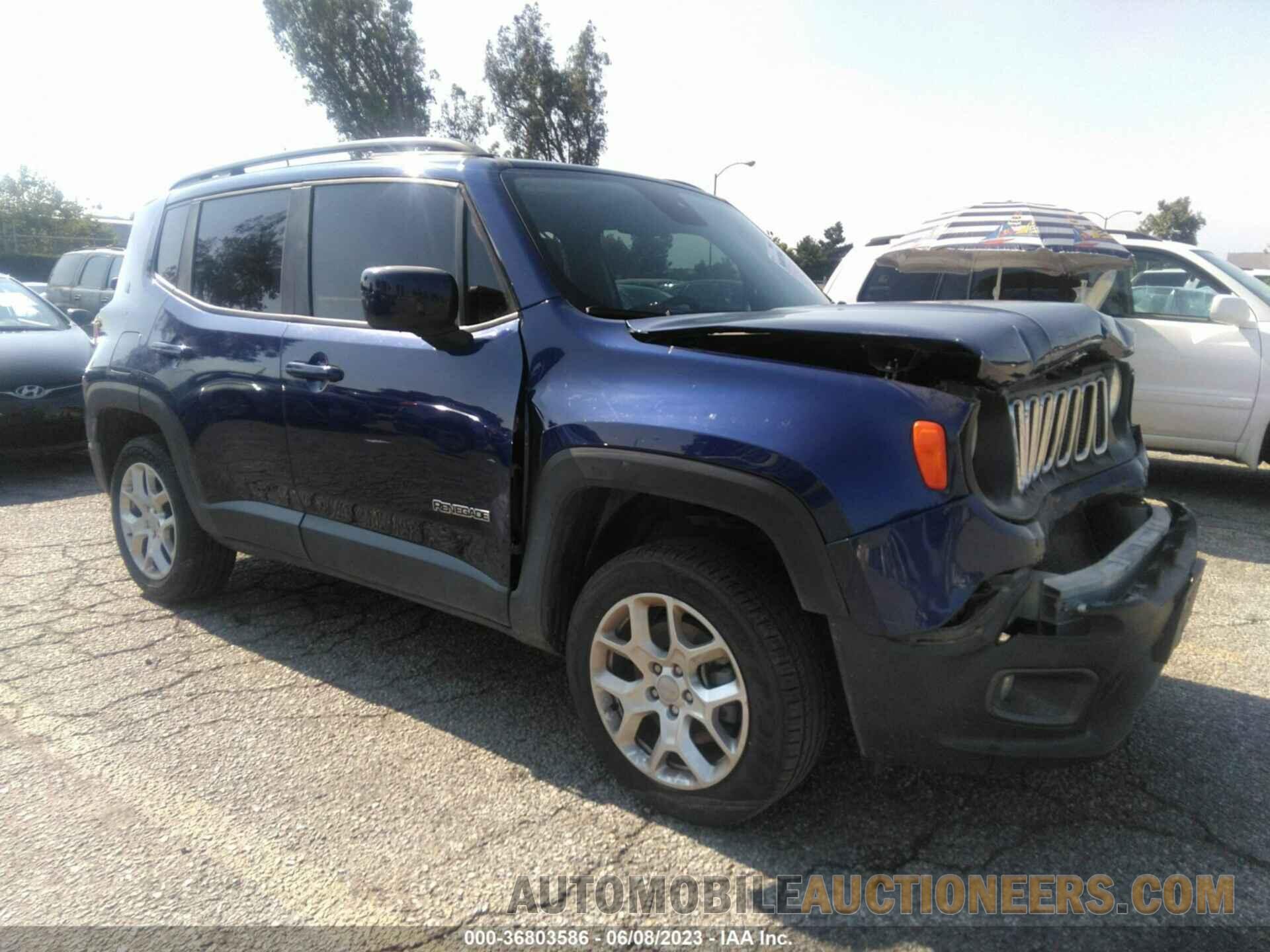 ZACCJBBB5JPJ53633 JEEP RENEGADE 2018