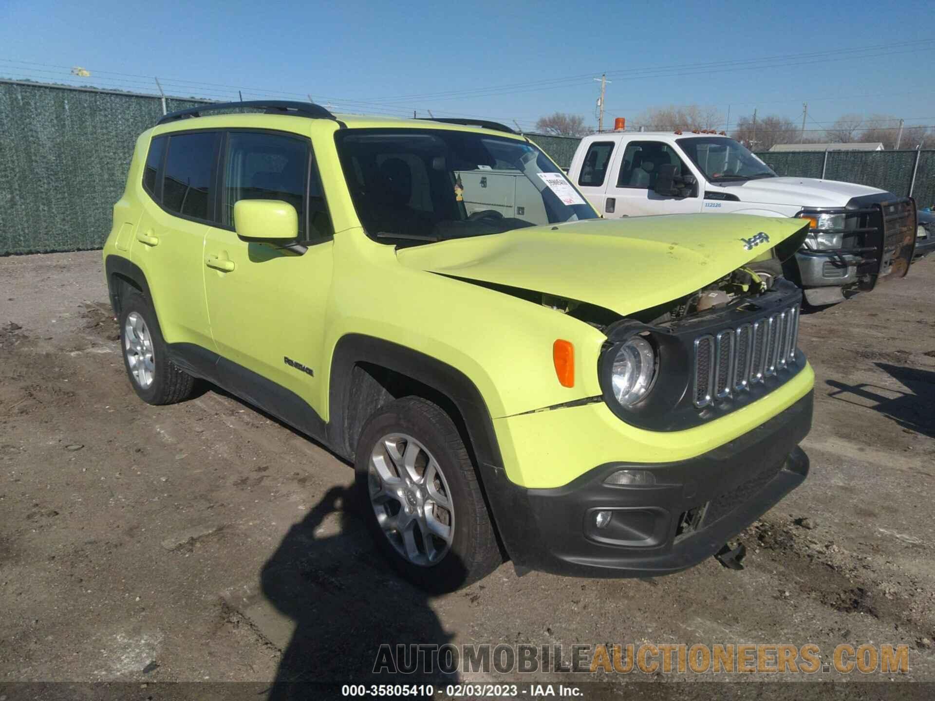 ZACCJBBB6JPJ17644 JEEP RENEGADE 2018